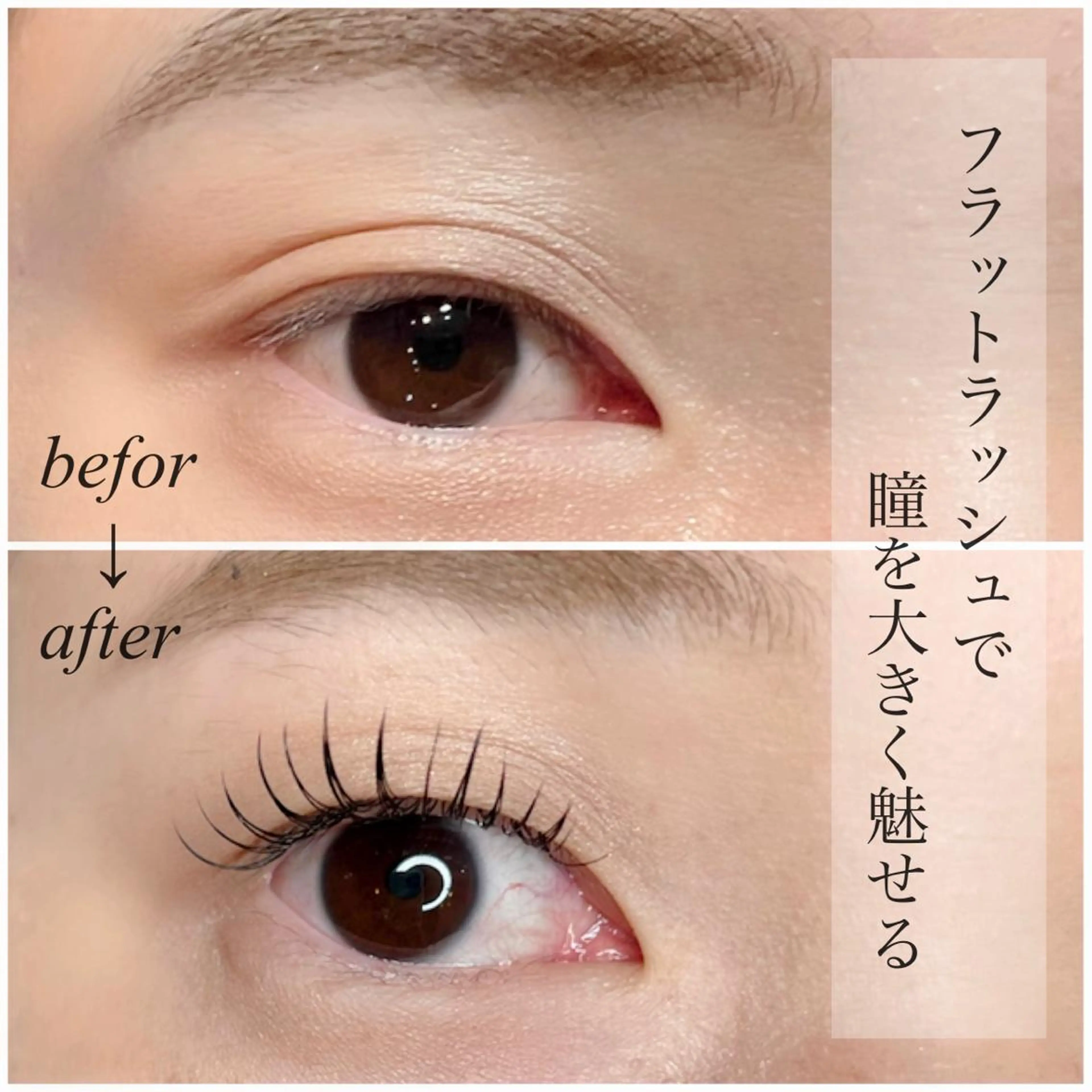 マツエク・マツパ フラットラッシュ 谷本望 /宝塚eyelashの眉毛・アイブロウイメージ