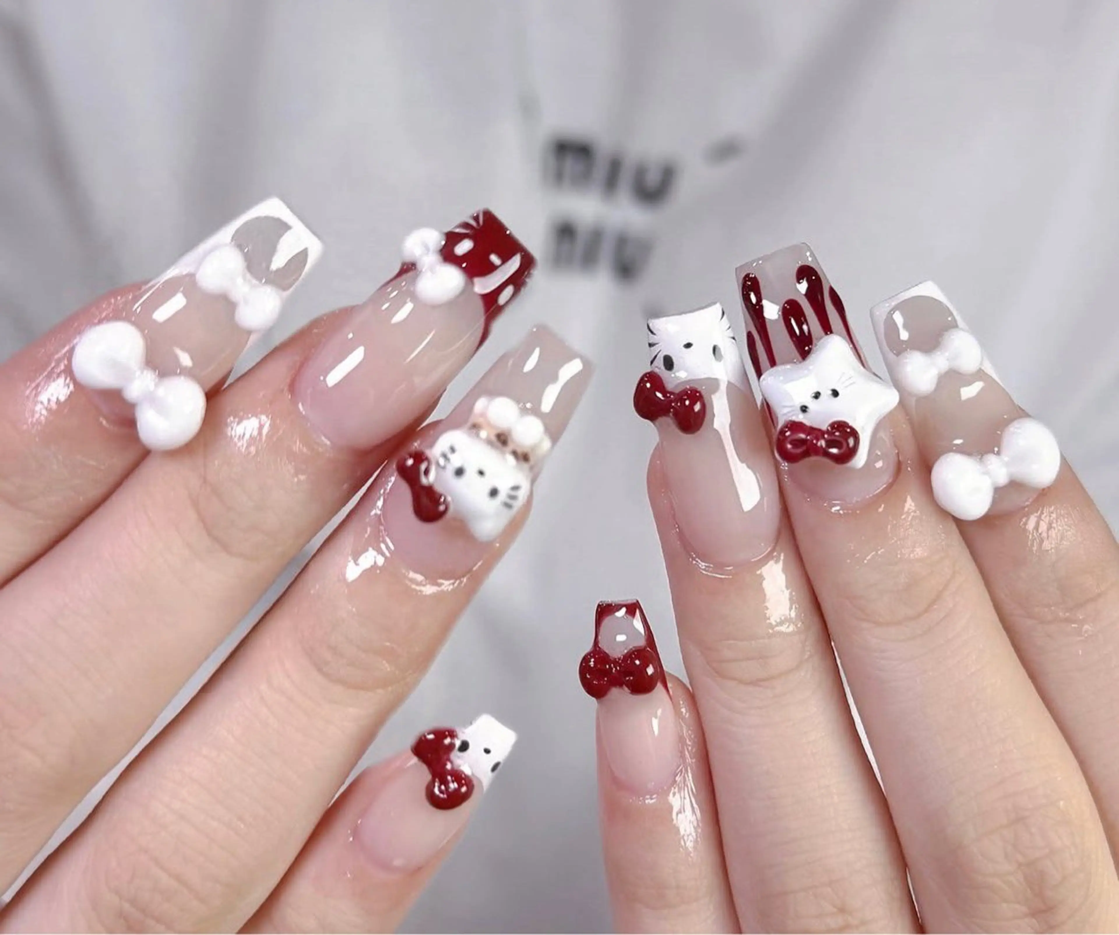 ハンド持ち込みデザインの写真