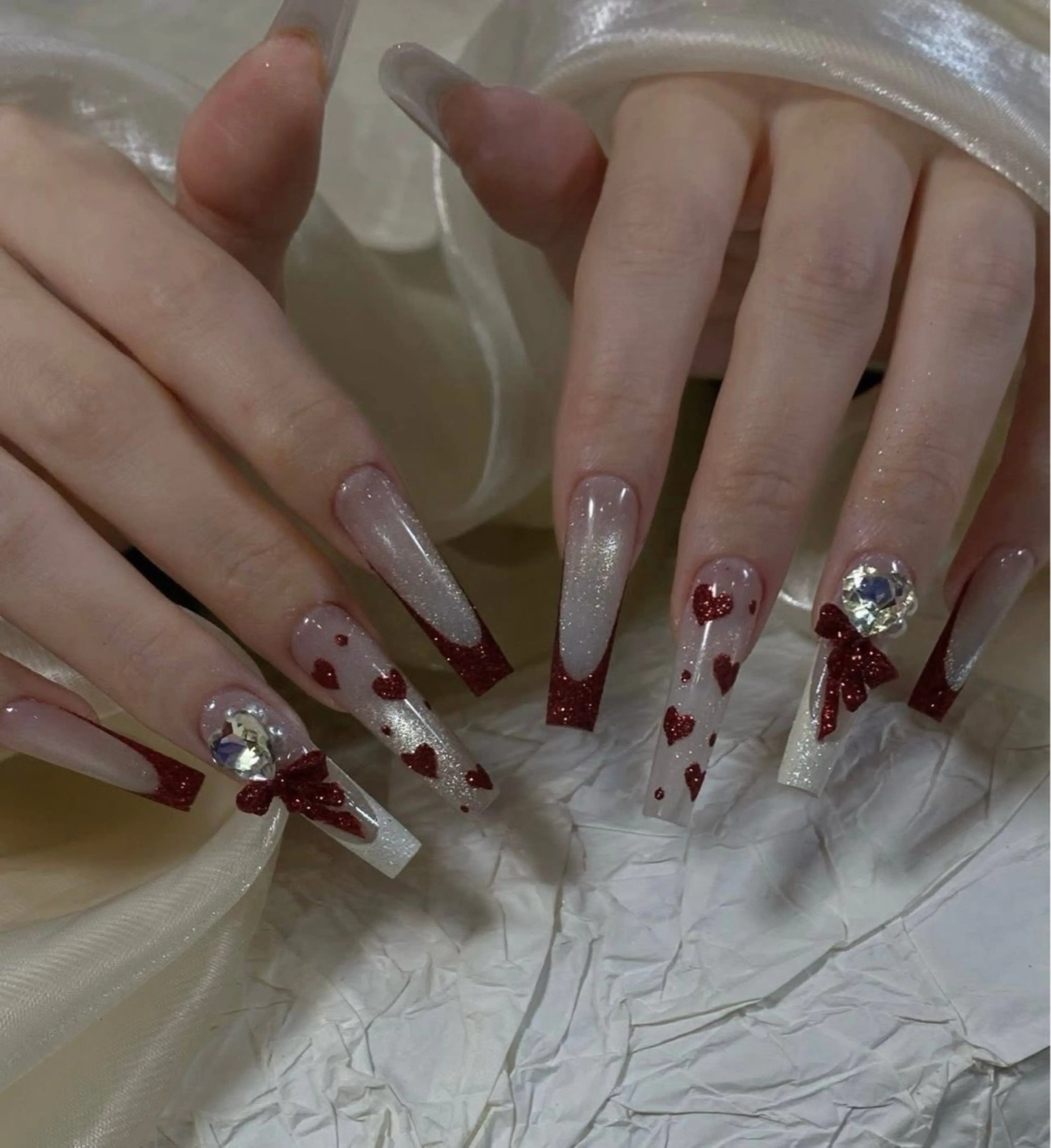 ネイル アートネイル ジェルネイル マグネットネイル ニュアンスネイル シンプルネイル ハンドネイル Ryunail所属・Ryu Nail NekoChanのネイルデザイン