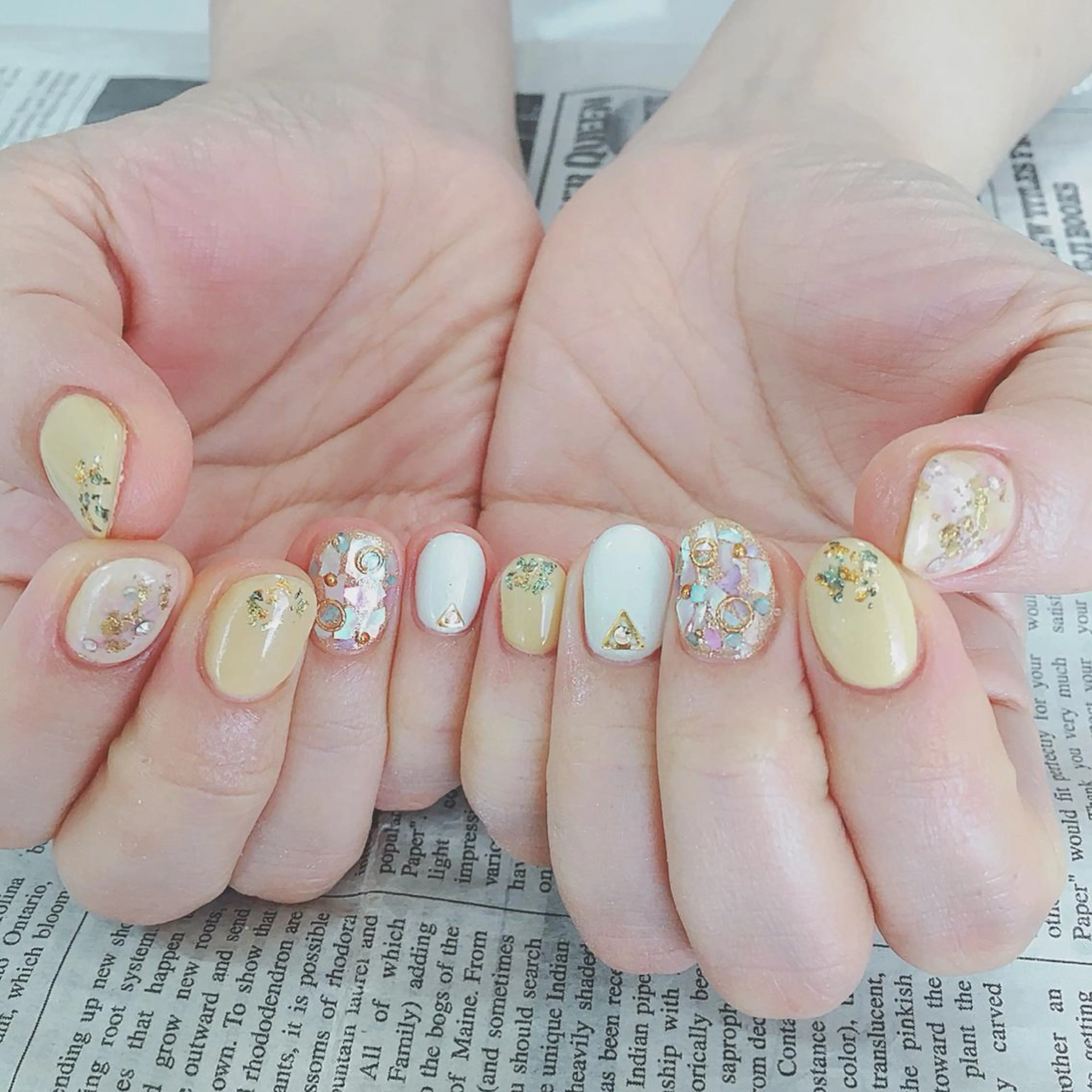 ネイル ハンドネイル ハンドケア 森山 舞のネイルデザイン