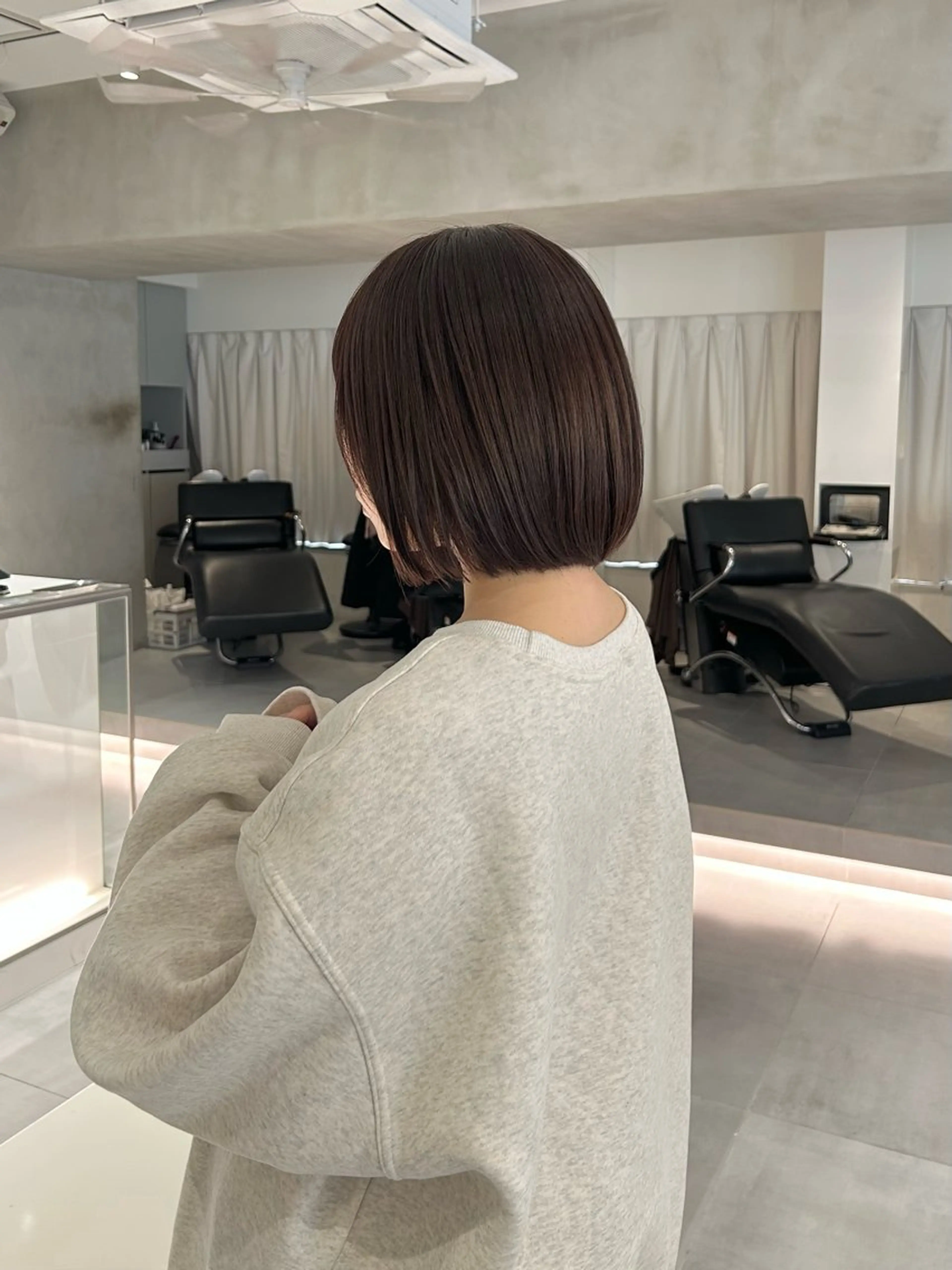 ミディアム カラー カット ヘアカラー 🧚つやさらhair 🧚manakaのヘアスタイル