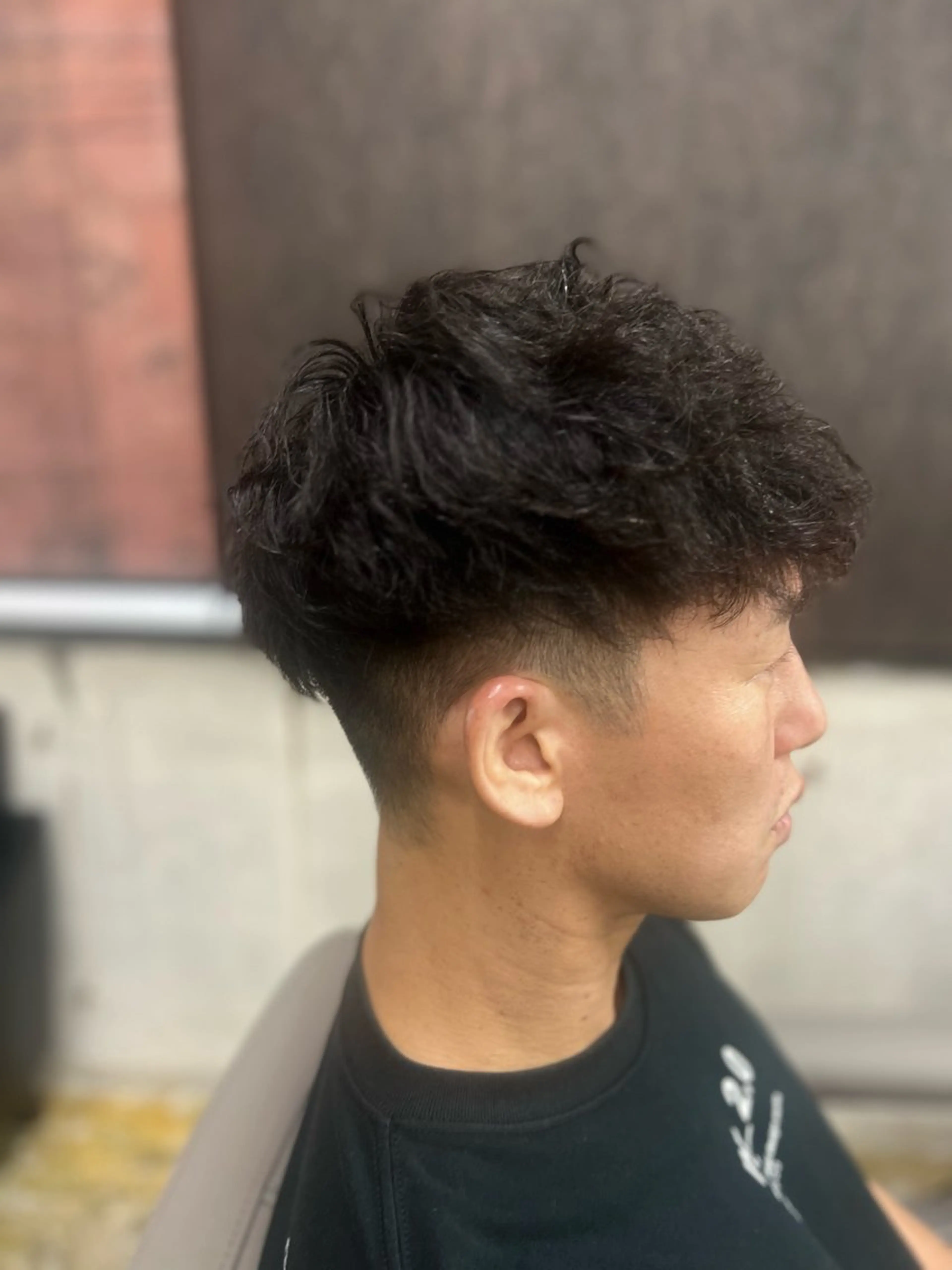 ショート パーマ メンズ どす こいのヘアスタイル