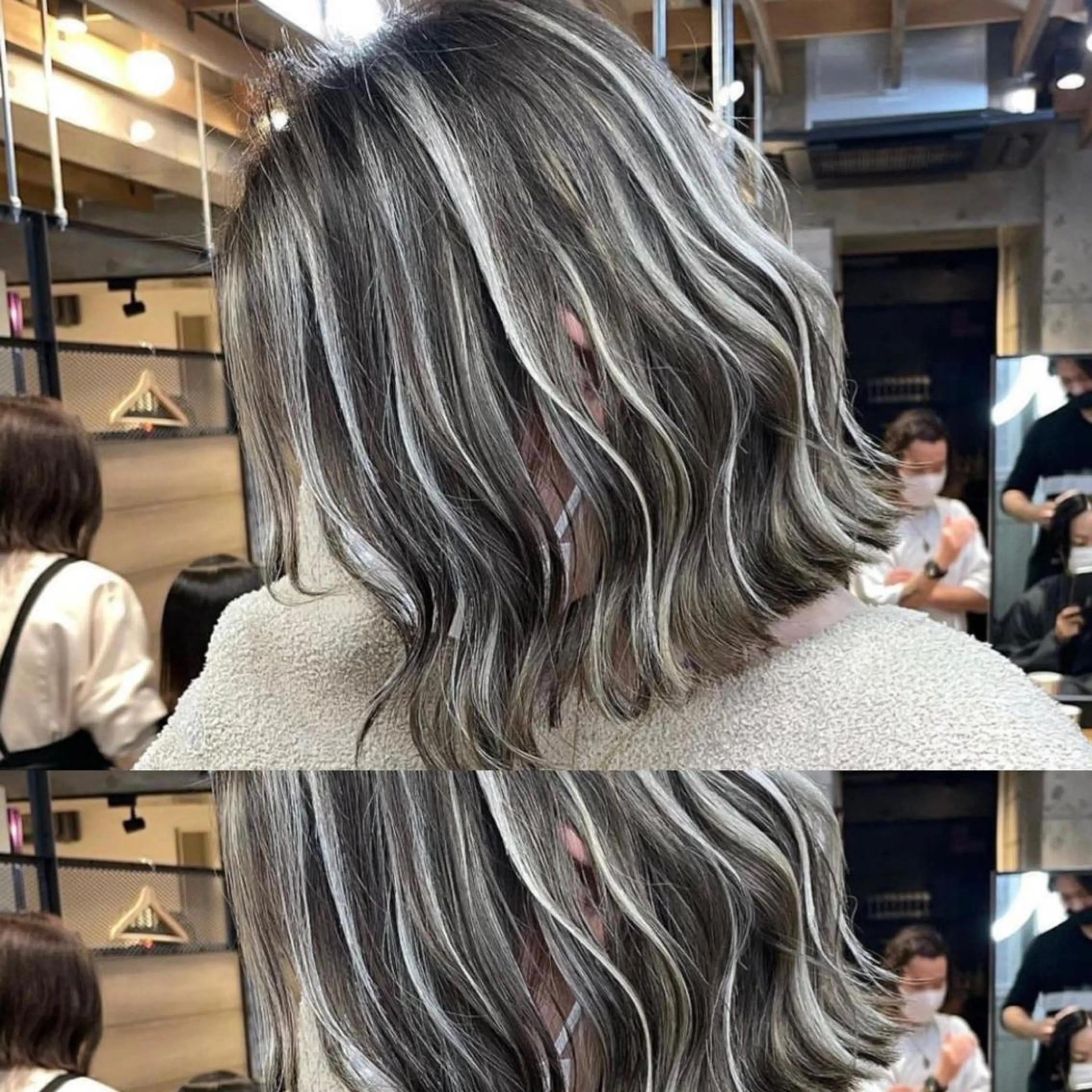 ショート カラー カット ヘアカラー トリートメント 新宿/韓国風レイヤー 髪質改善/ジャッキーのヘアスタイル