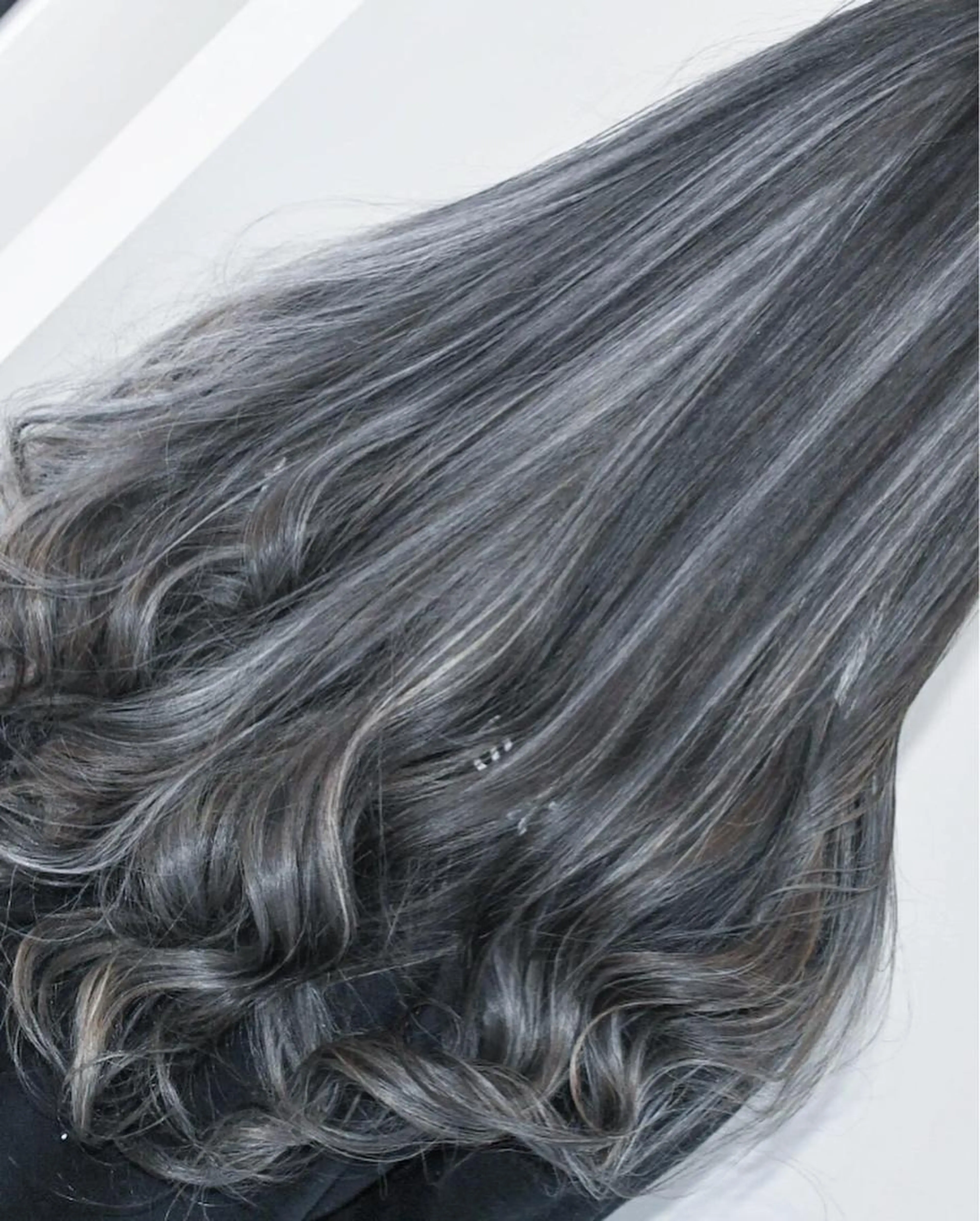 海外セレブ風3Dバレイヤージュカラーの写真