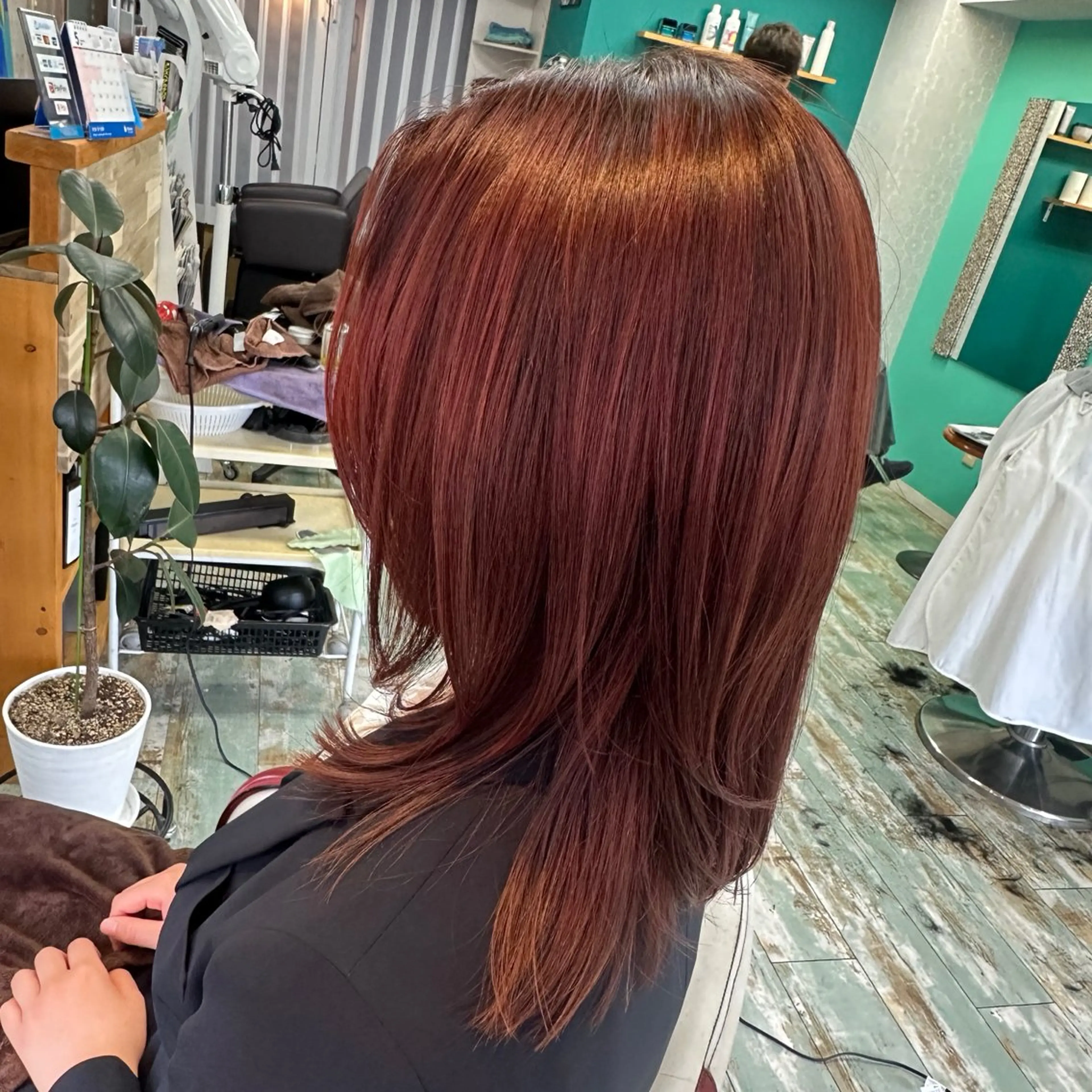 セミロング ヘアセット 三原 友美のヘアスタイル