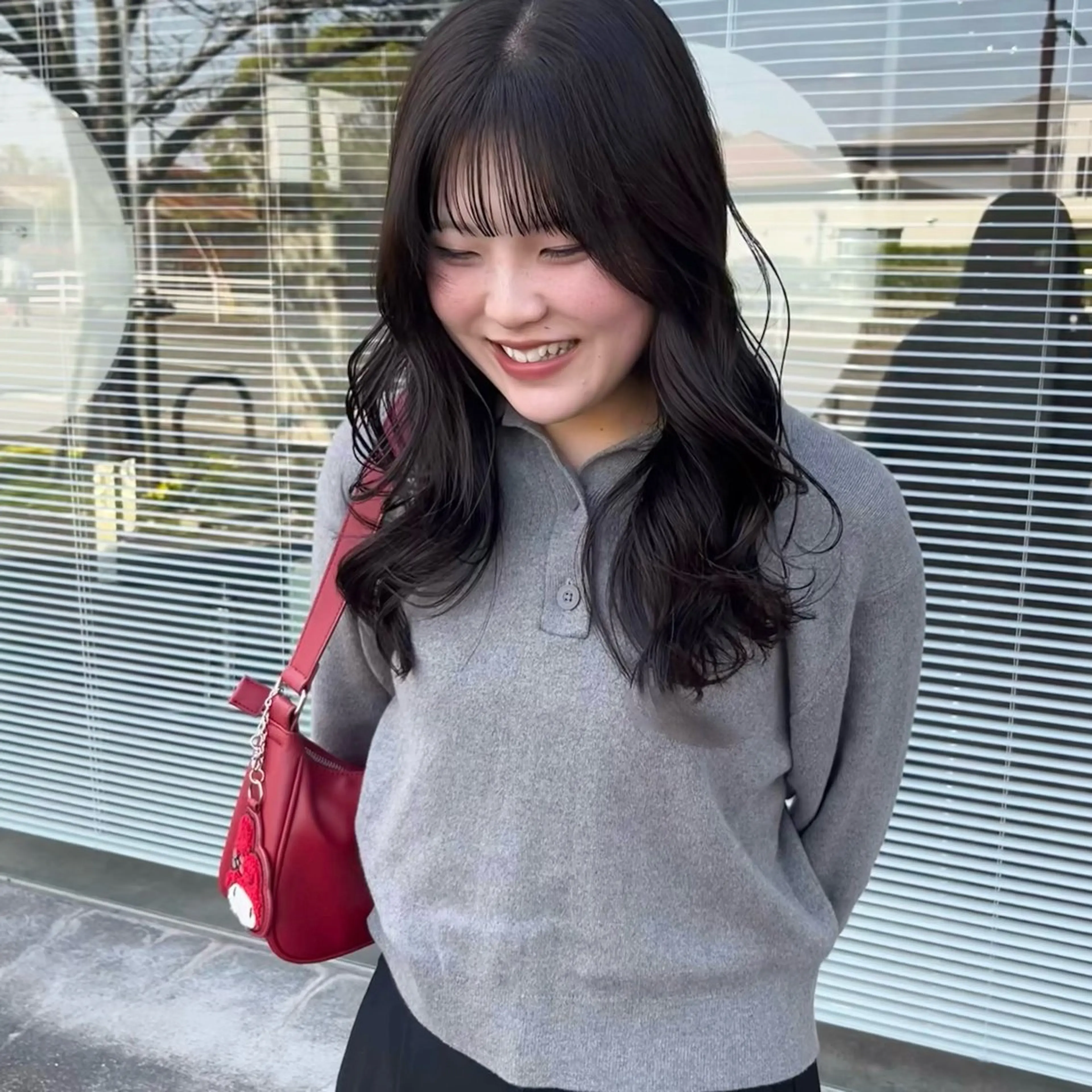 ロング カラー ブラウンカラー レイヤーカット カット ヘアカラー トリートメント yuumi/大濠🪷 顔周り/ハイトーンのヘアスタイル