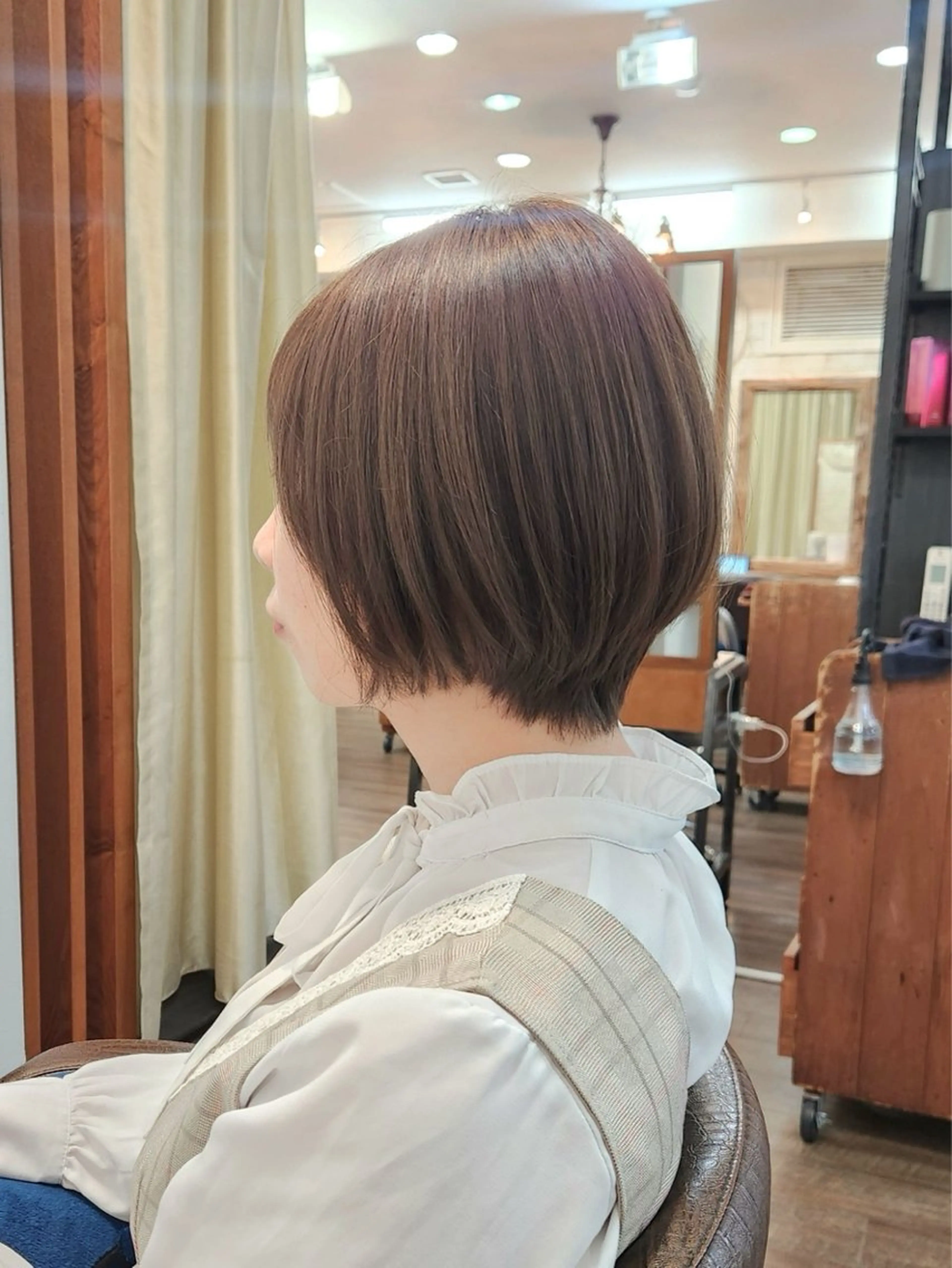 ショート カラー ティセラ💖 カットモデル募集中のヘアスタイル