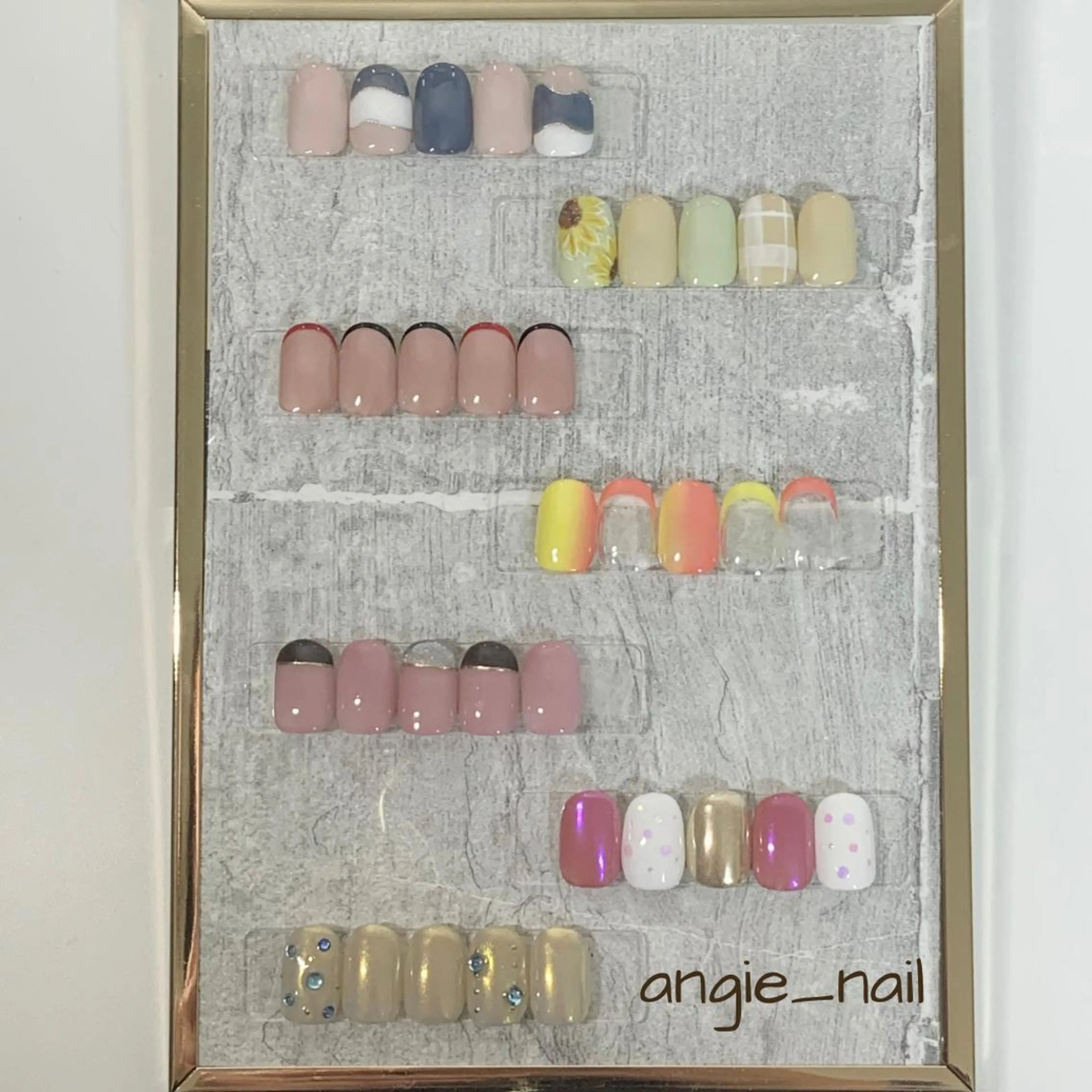 ネイル アートネイル angie nailのネイルデザイン