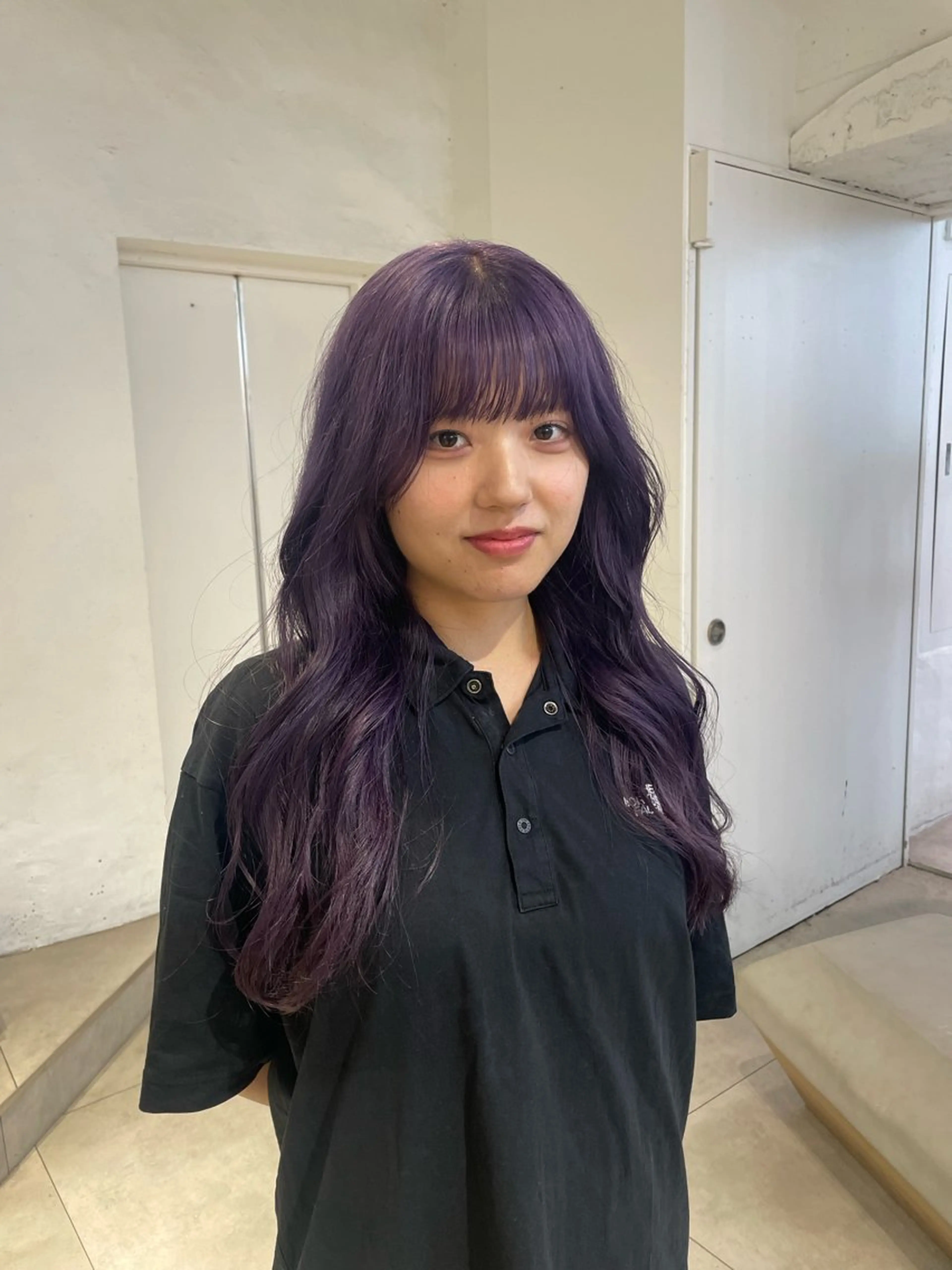 カラー ヘアカラー 韓国ヘア/グレージュ kanako🤍🫧のヘアスタイル