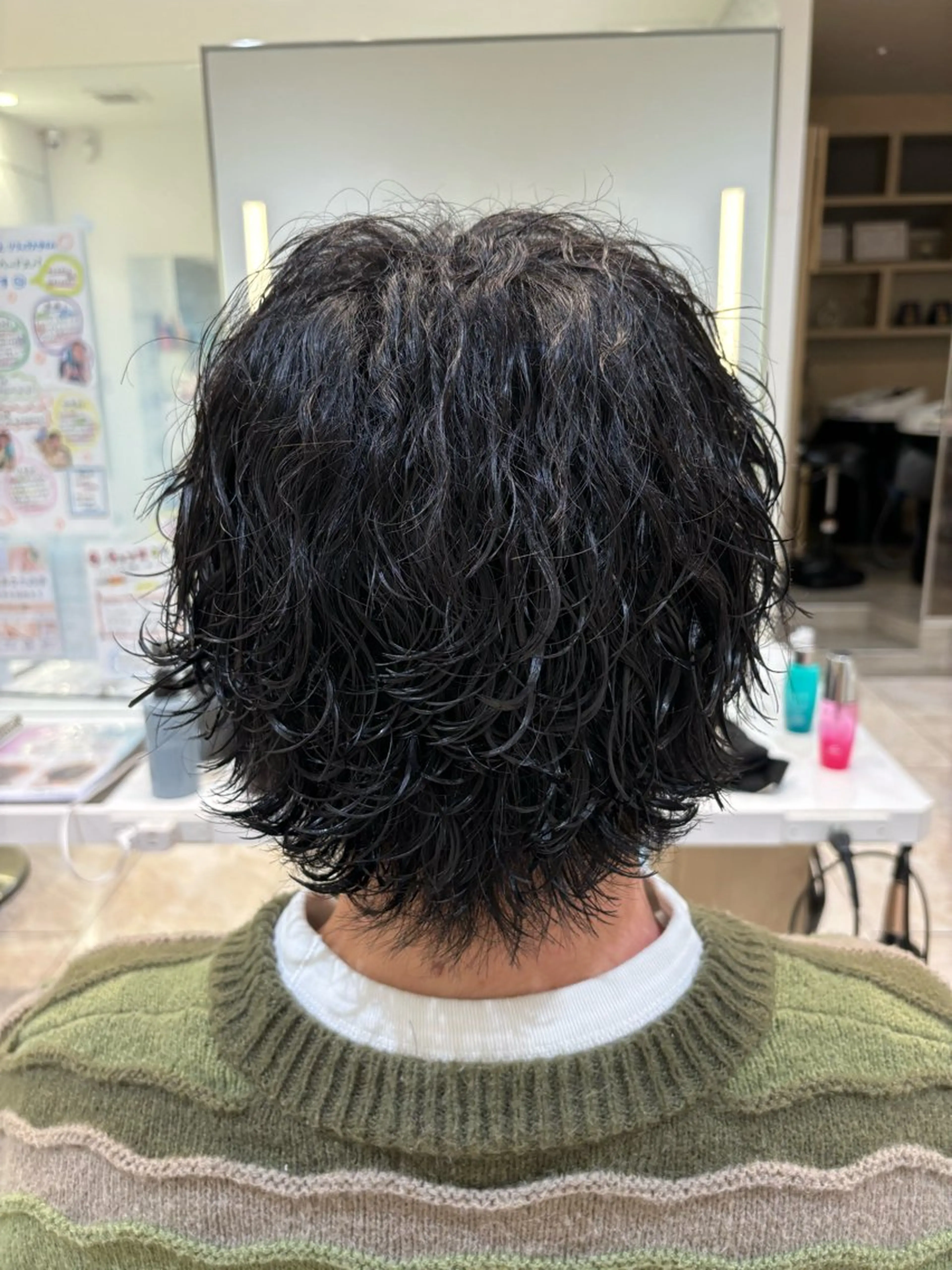 パーマ メンズ 🌼丸みボブ🌼 ショート　柏木結太のヘアスタイル