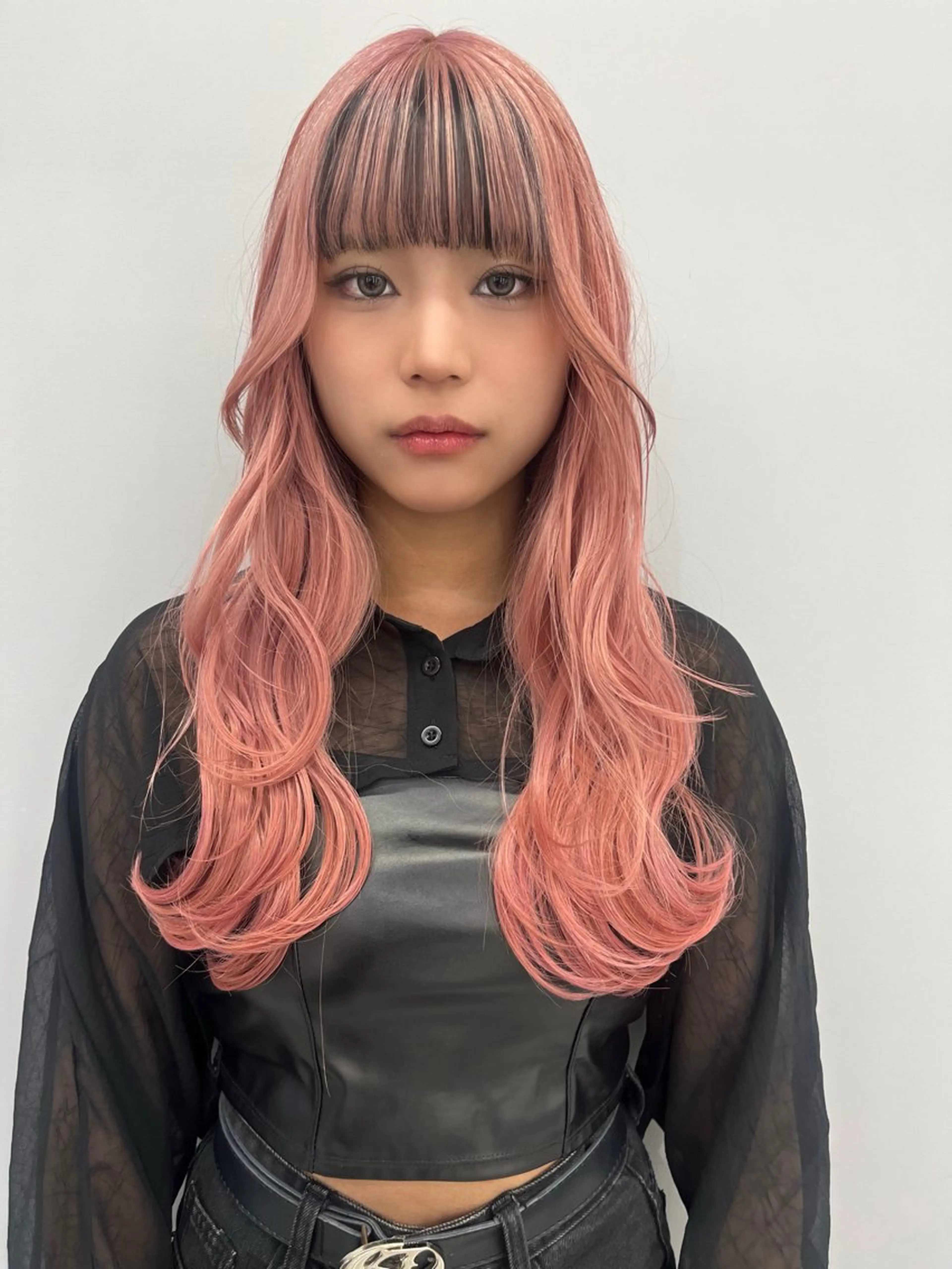 ロング 🍋暖色カラーヘアア レンジniina🍋のヘアスタイル