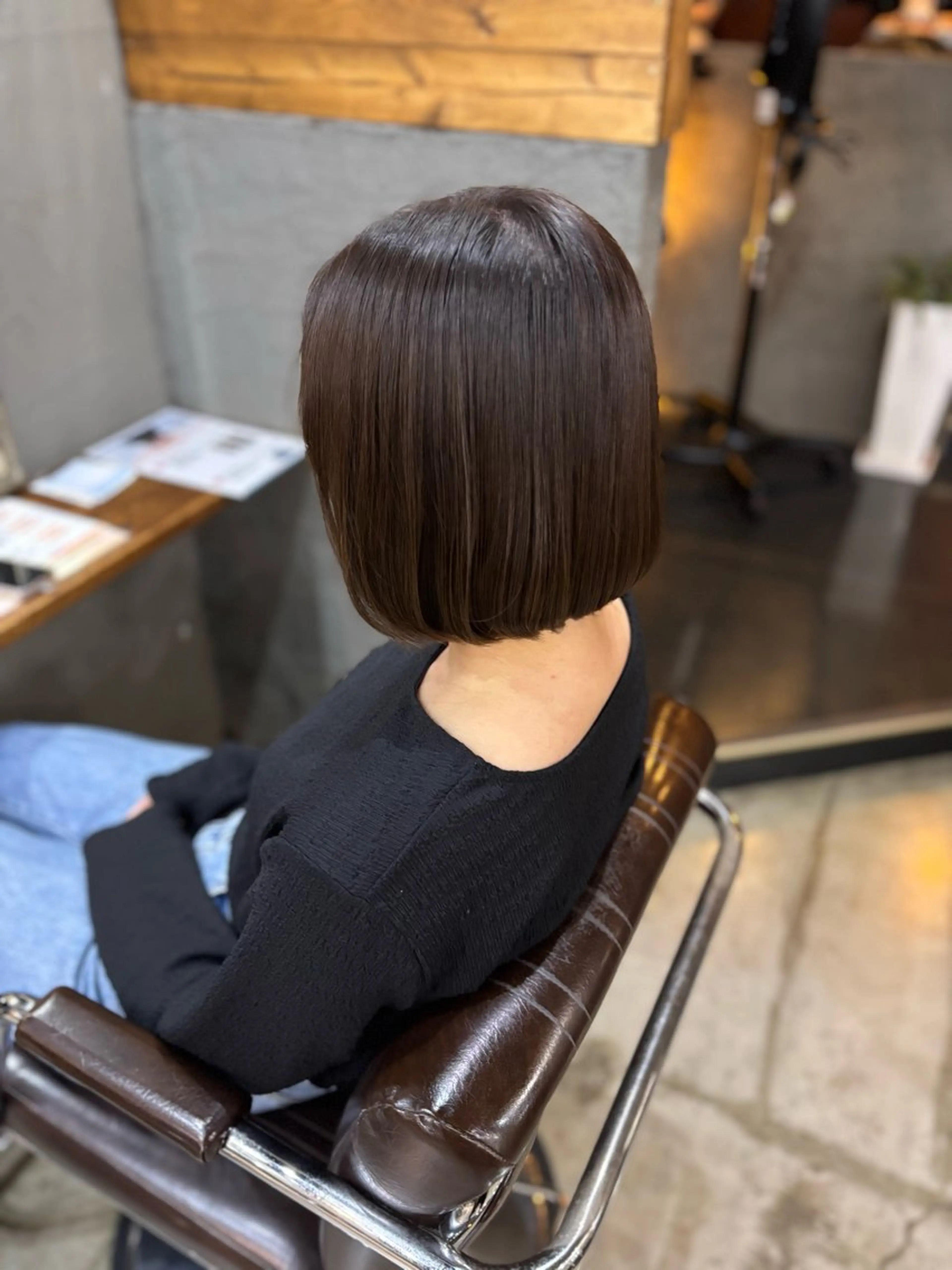 ショート 猪瀬 純子のヘアスタイル