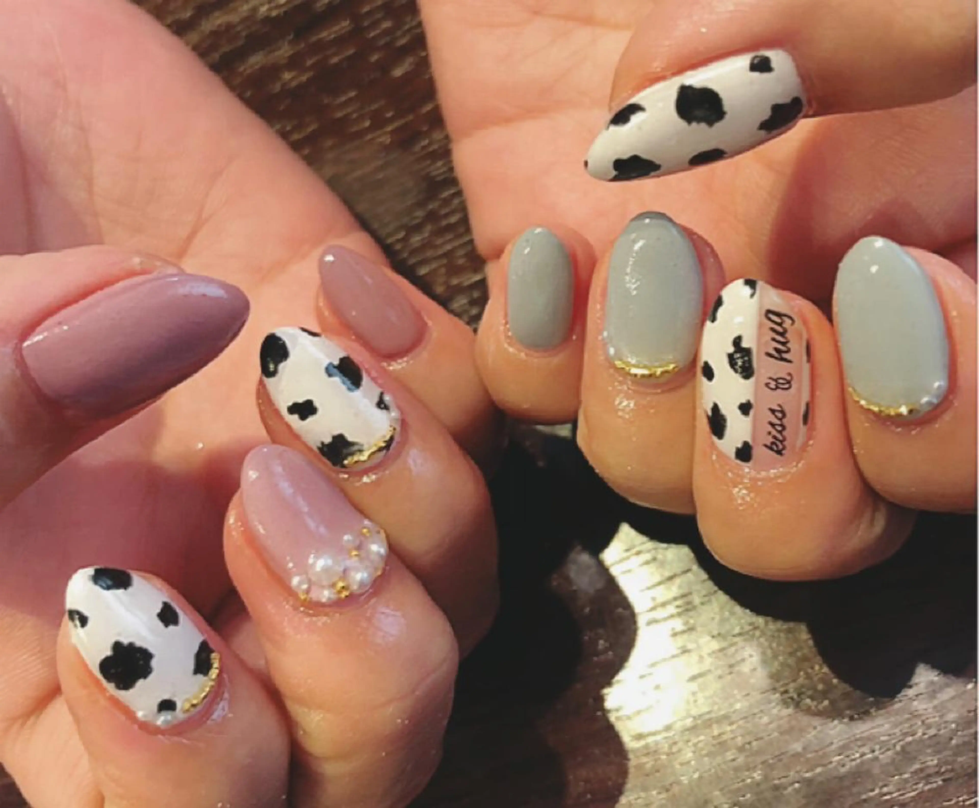 ネイル クリアネイル フラワーネイル フレンチネイル ラメ(グリッター) 大理石ネイル(マーブル) studio e n / RiNのネイルデザイン