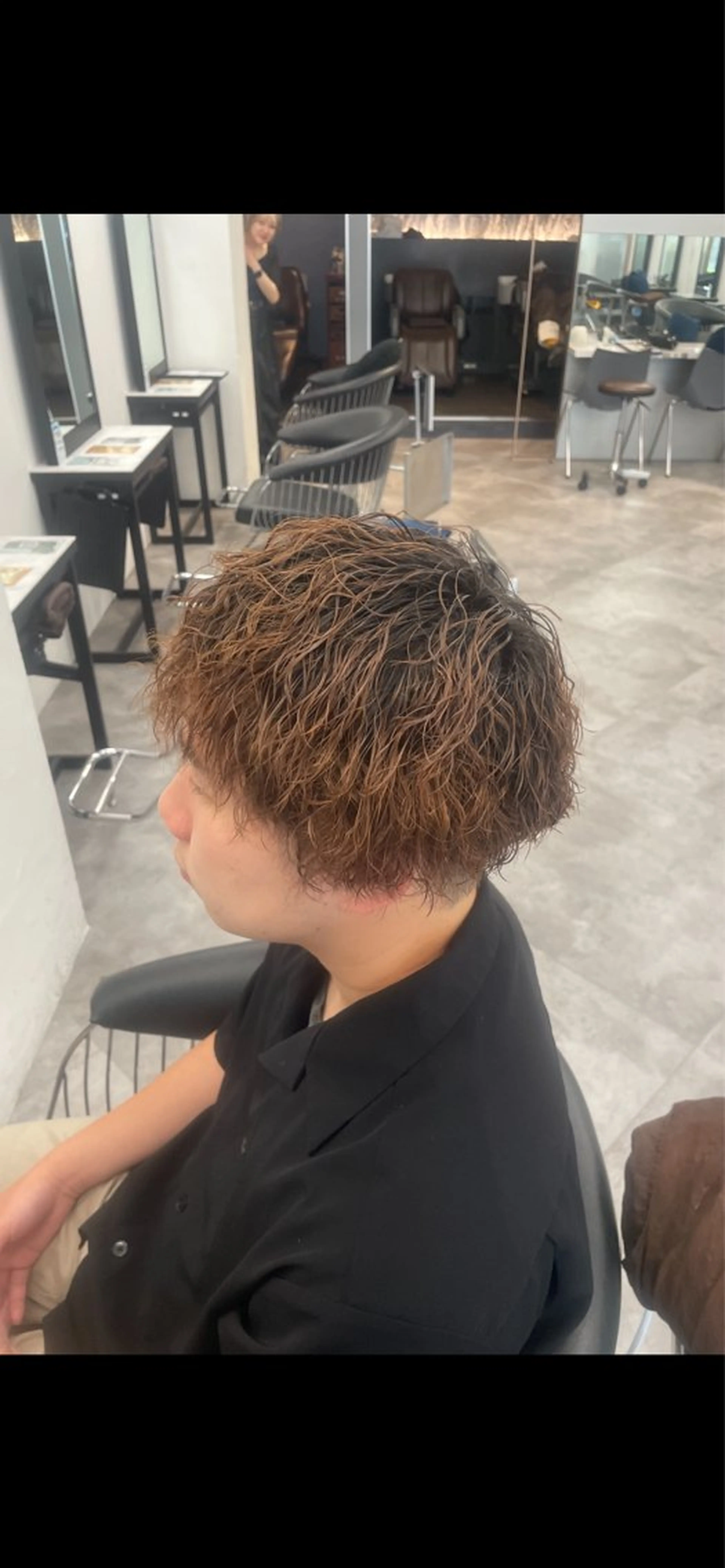 パーマ メンズ カット パーマ トリートメント メンズカット🍏/ メンズパーマ/涼太のヘアスタイル