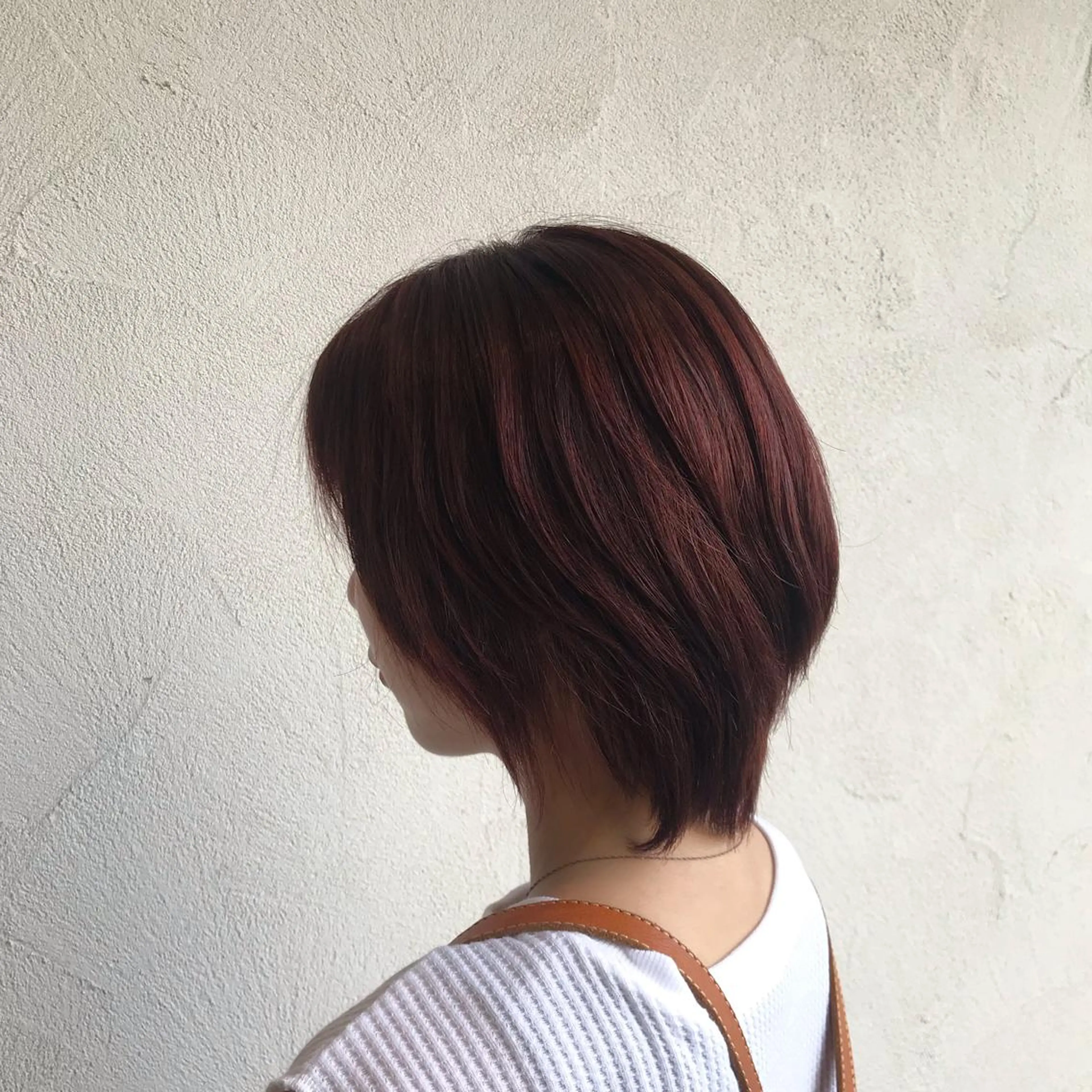 ショート カラー 山下 襟華のヘアスタイル