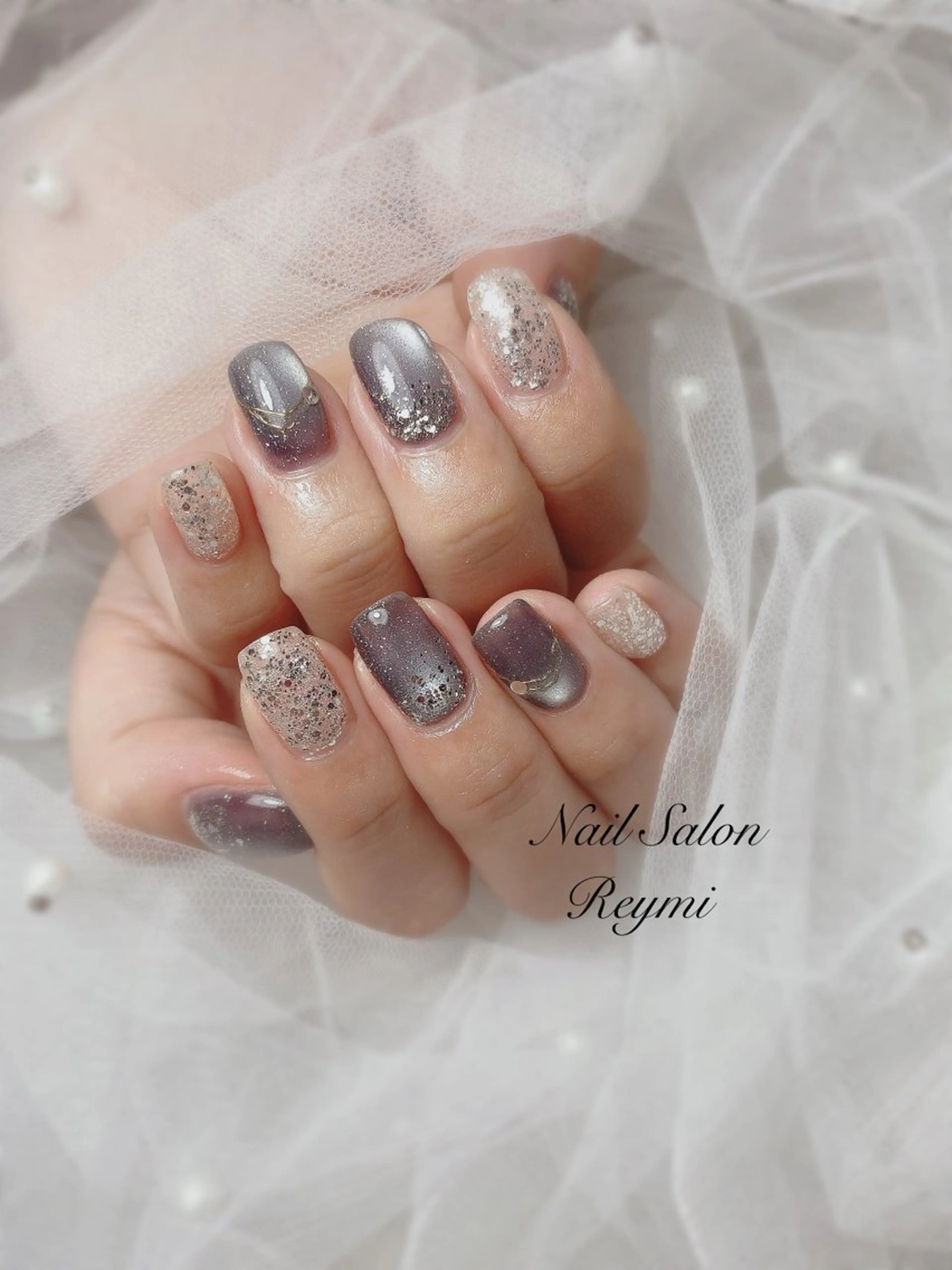 ネイル ハンドネイル 佐藤 帆乃香のネイルデザイン