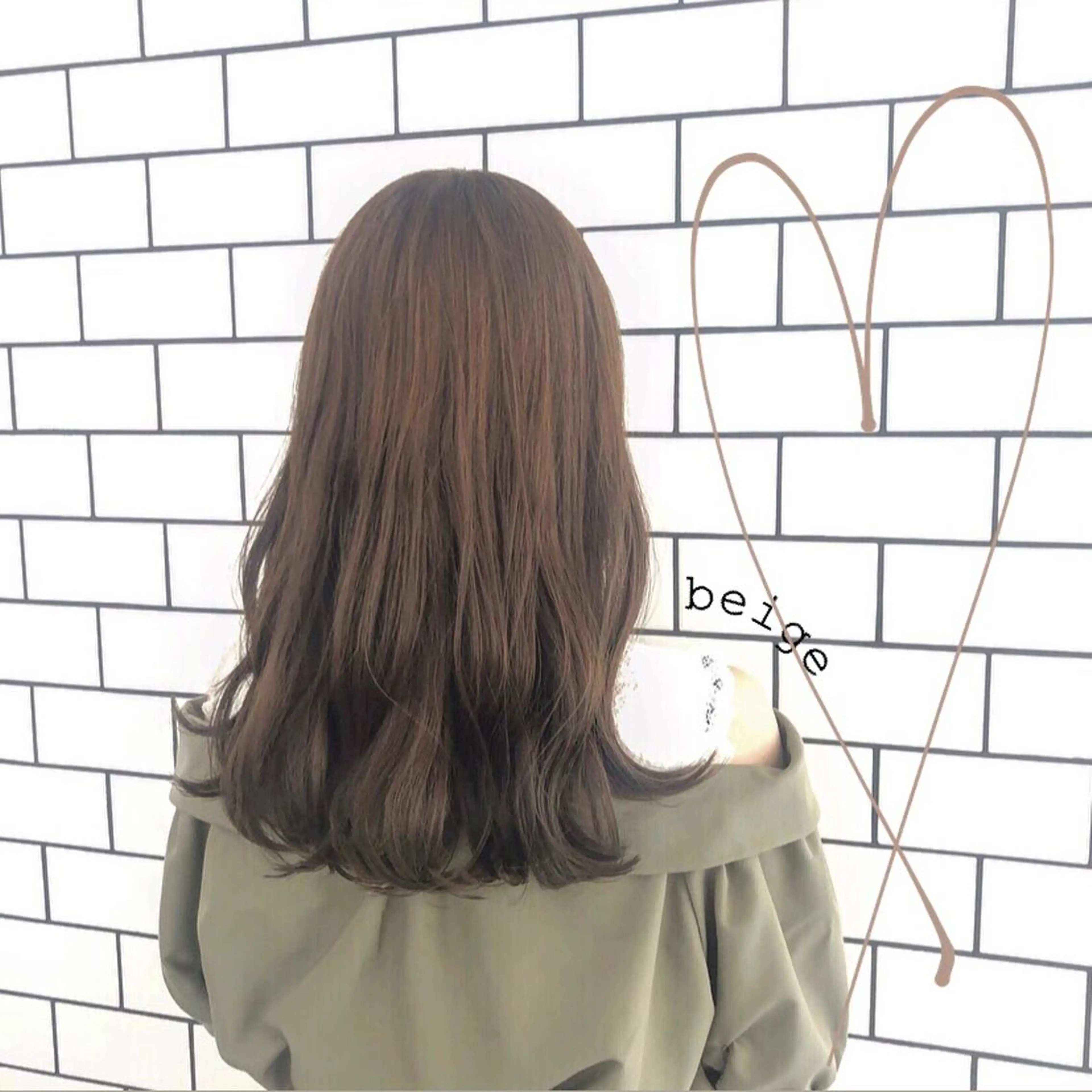 セミロング カラー お洒落パーマ/ 艶カラー/michiのヘアスタイル