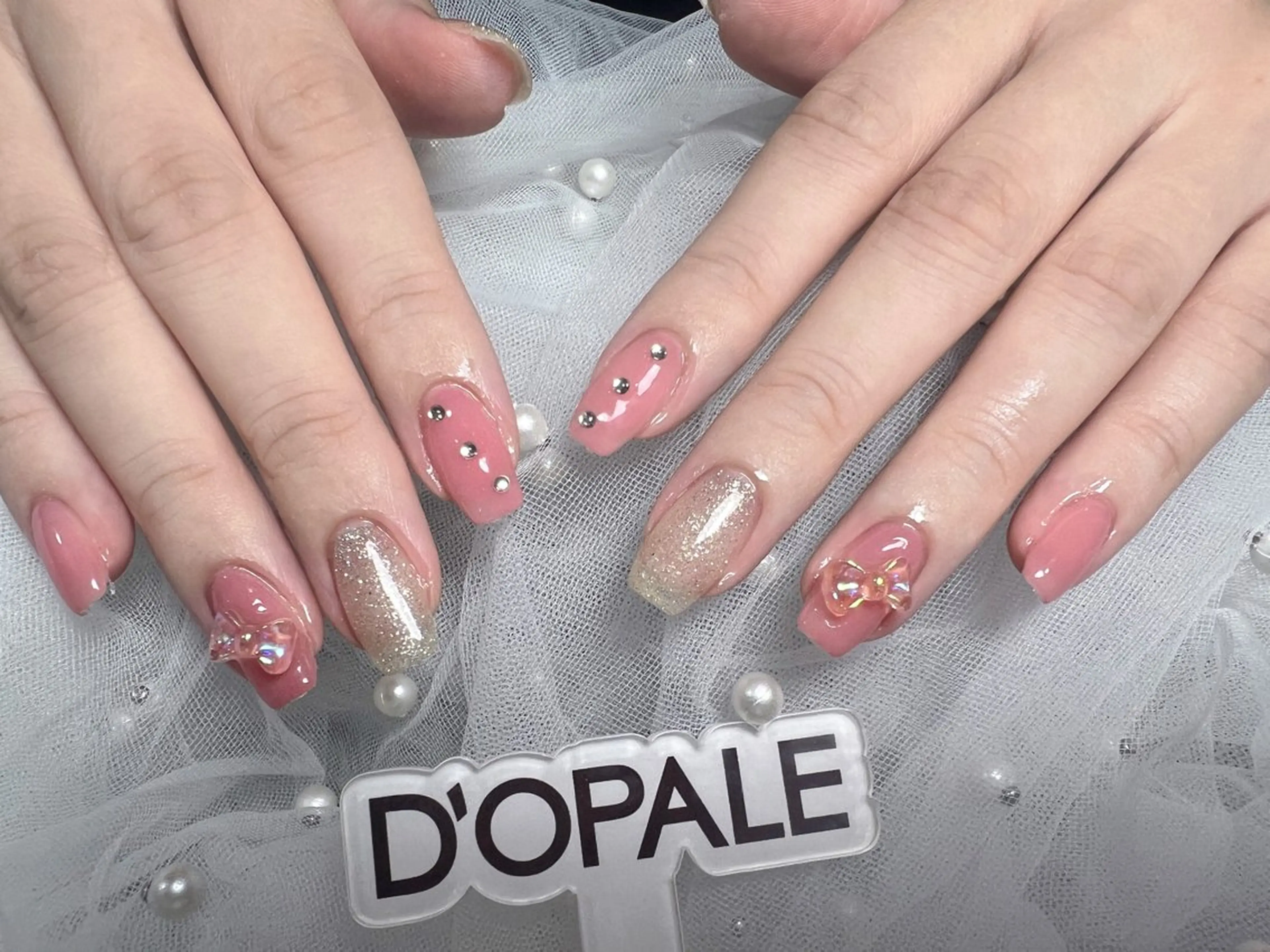 ネイル ハンドネイル D‘OPALEサロン所属・長さ出し専門店 上野kkのネイルデザイン