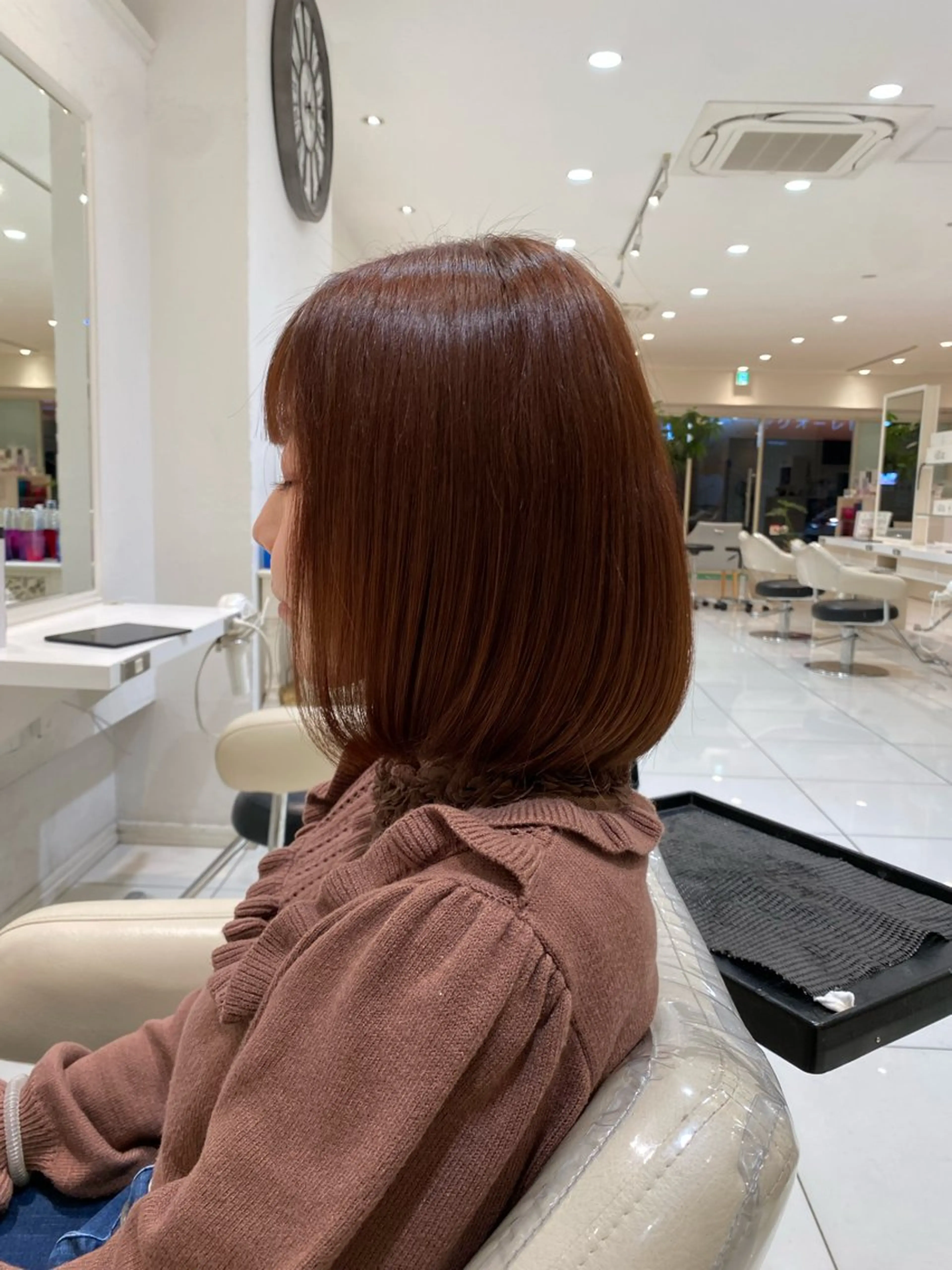 ミディアム カラー 大澤 健介のヘアスタイル