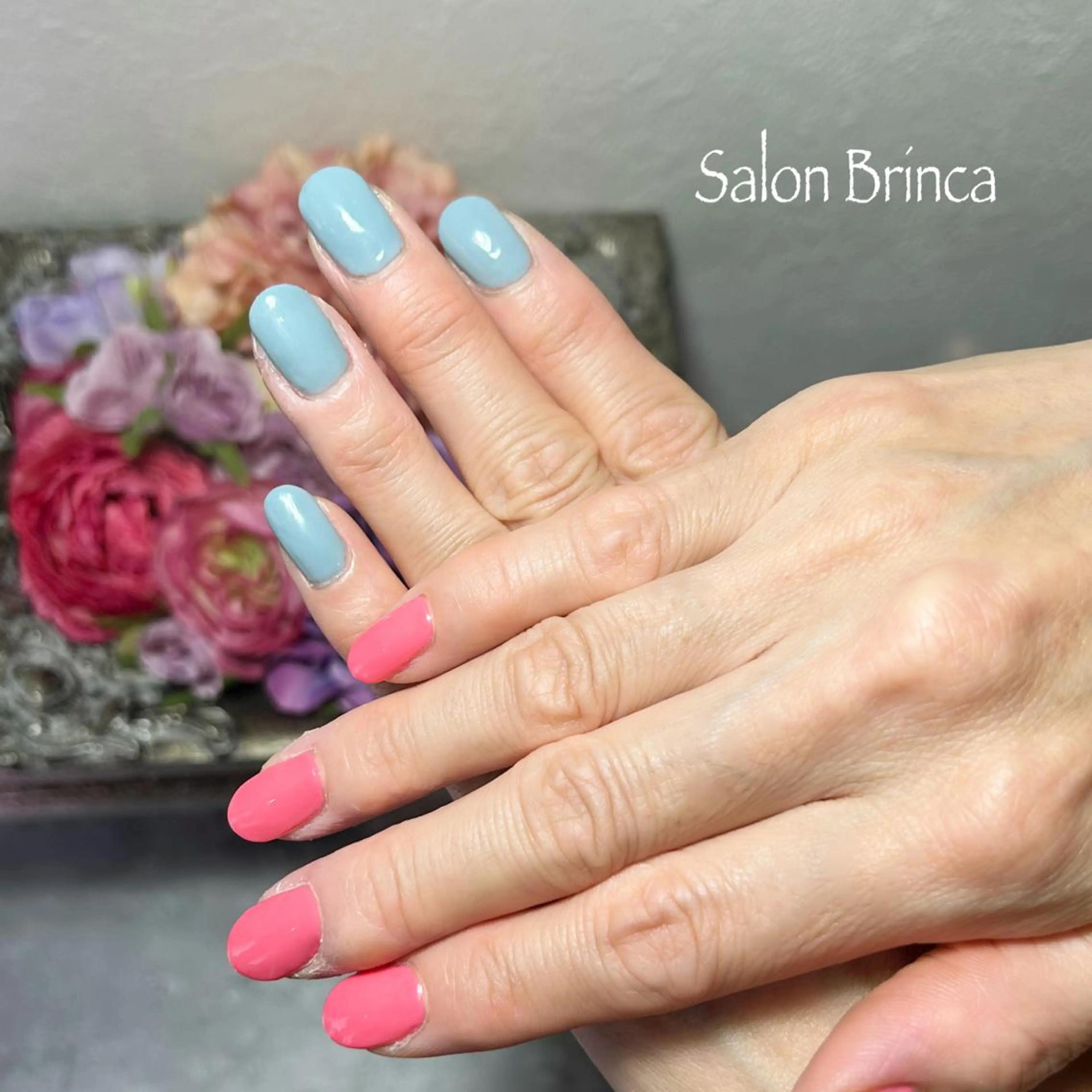 ネイル ワンカラーネイル Salon Brinca 中村のネイルデザイン