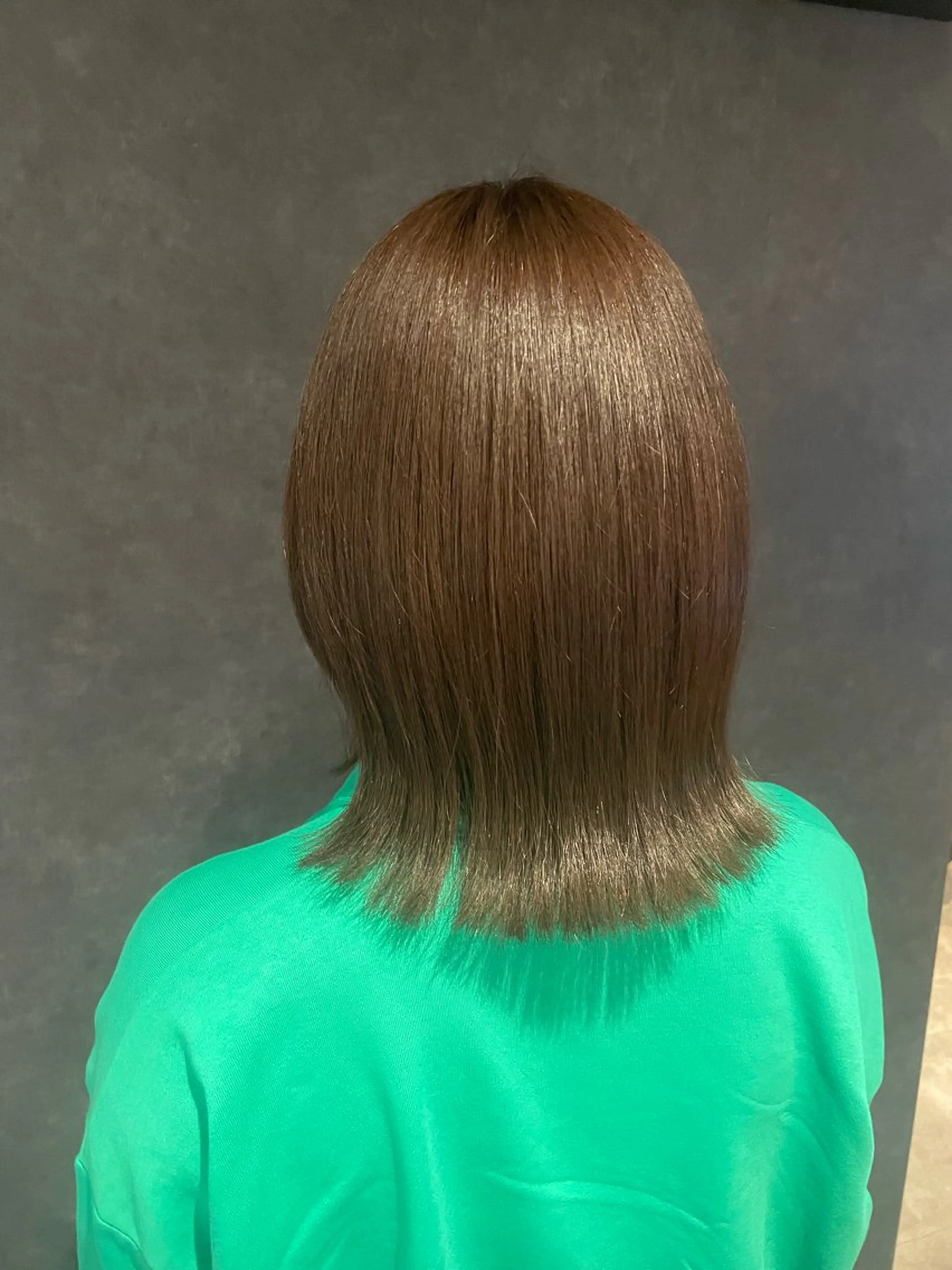 カラー ブラウンカラー ヘーゼル ヘアカラー 中里 優羽のヘアスタイル