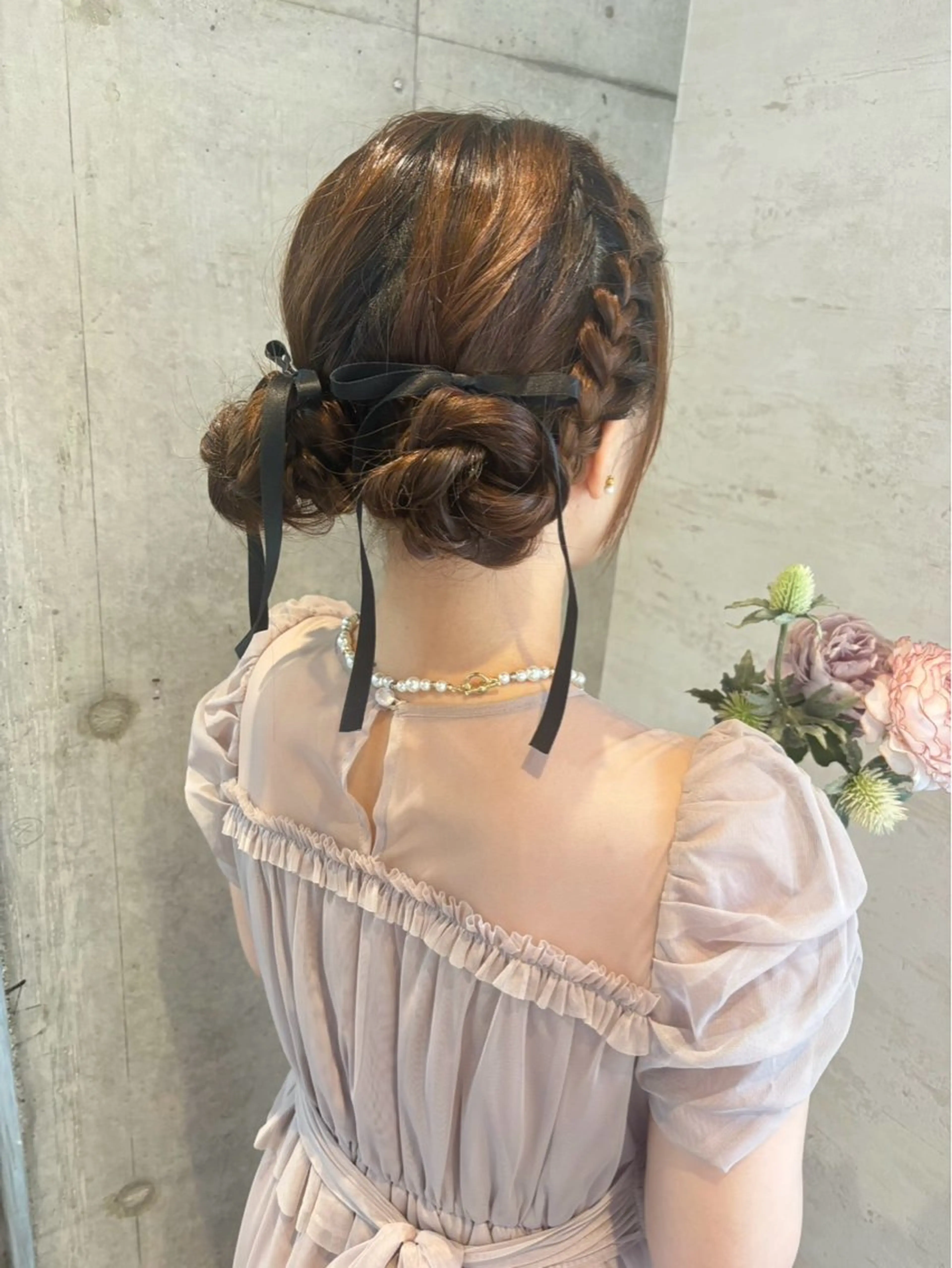 ヘアアレンジ ヘアセット 美髪× ヘアセット✨Araiのヘアスタイル
