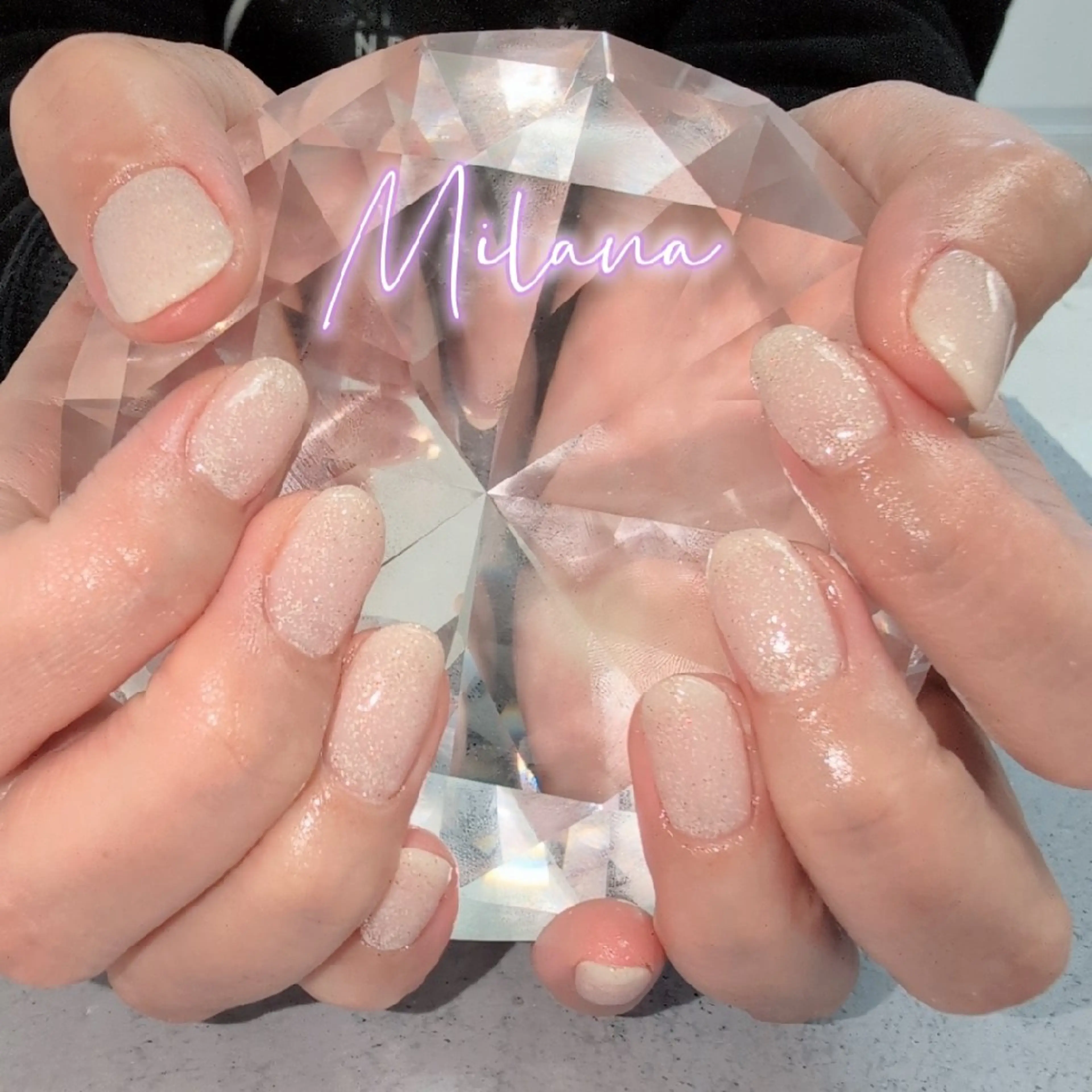 ネイル ワンカラーネイル ハンドネイル Milana 川瀬のネイルデザイン
