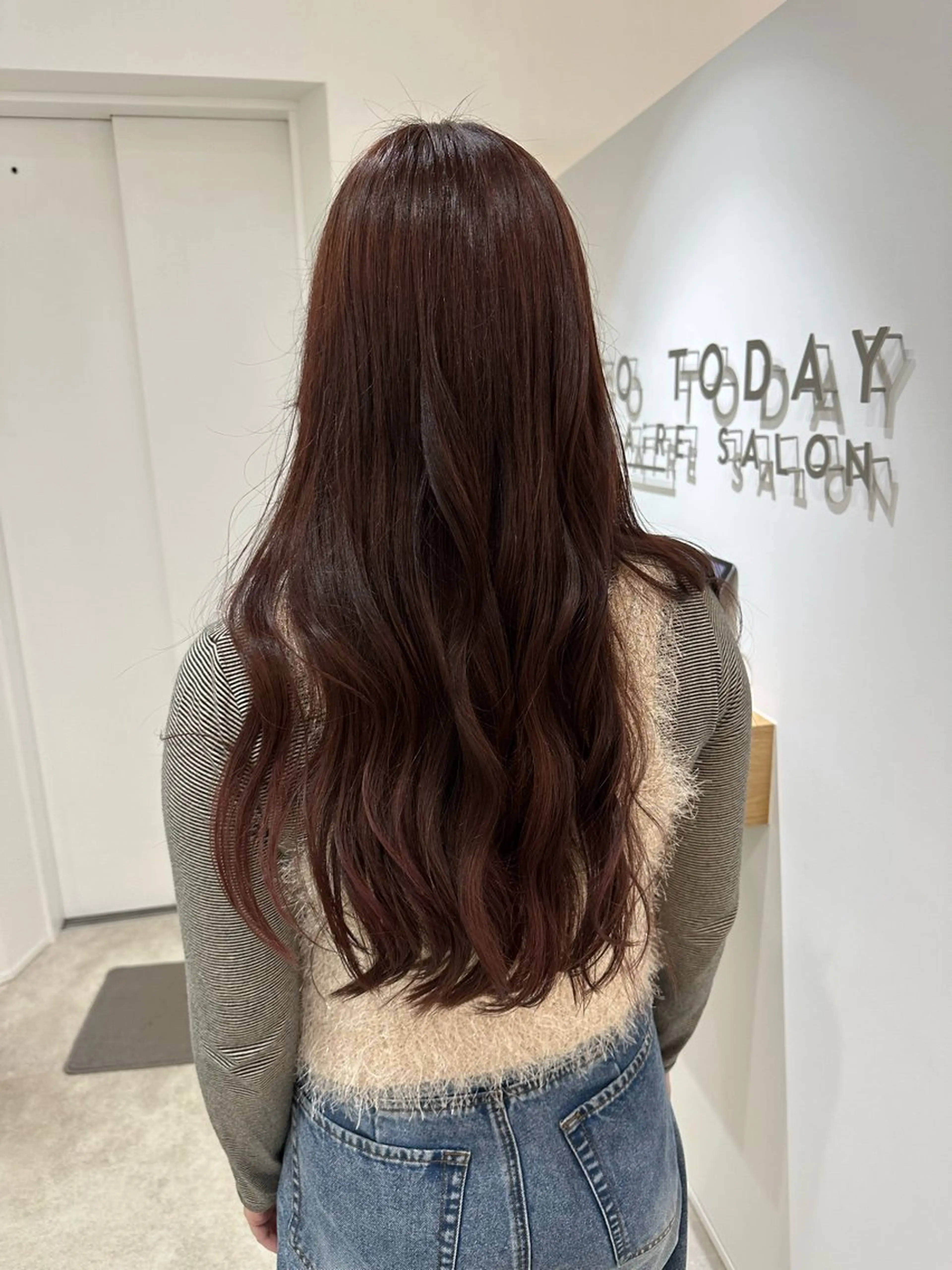 ロング カラー ヘアカラー トリートメント レイヤー/ナチュラル 💐nao.のヘアスタイル