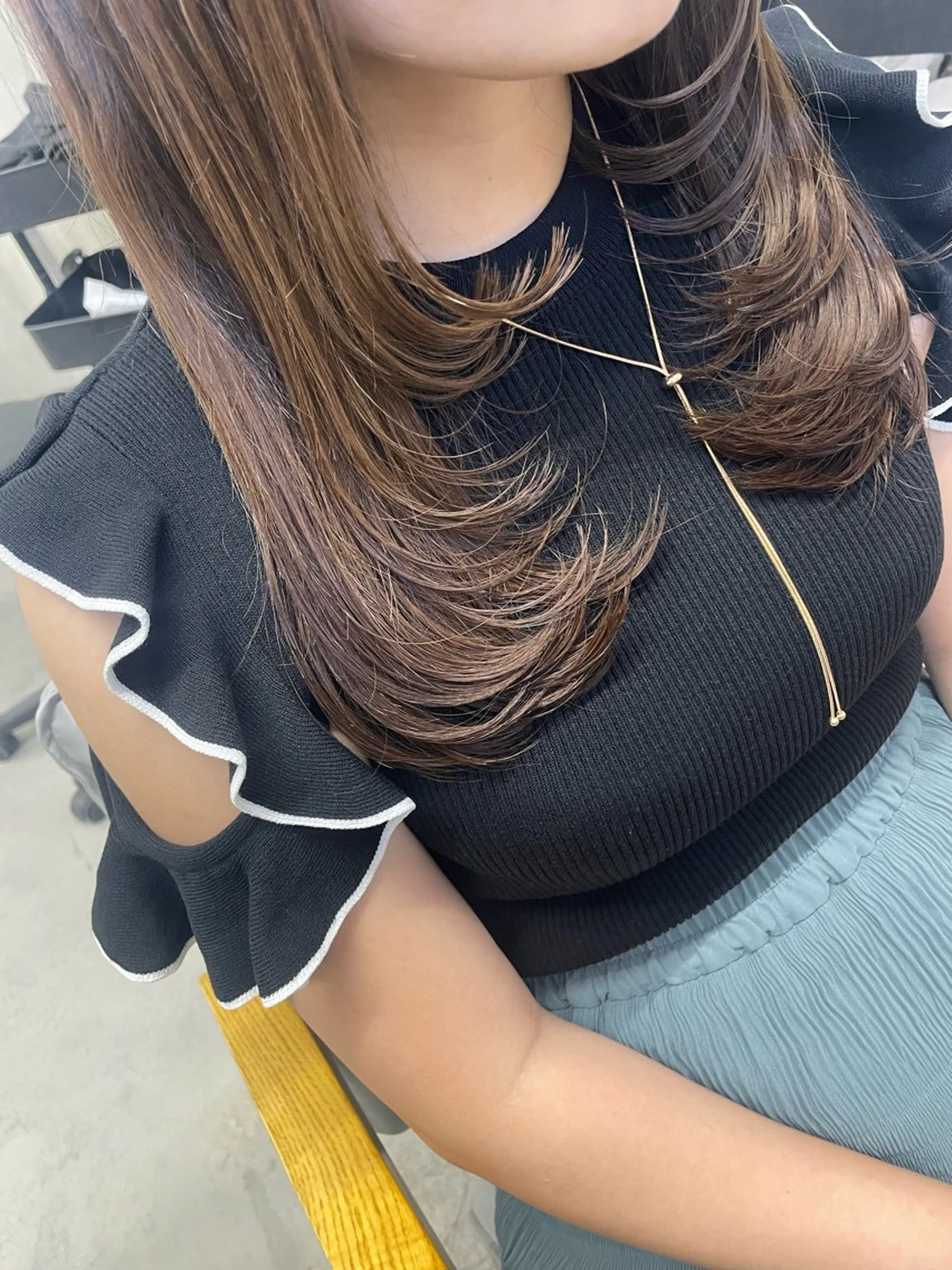 セミロング カット ageless/ nana/髪質改善のヘアスタイル