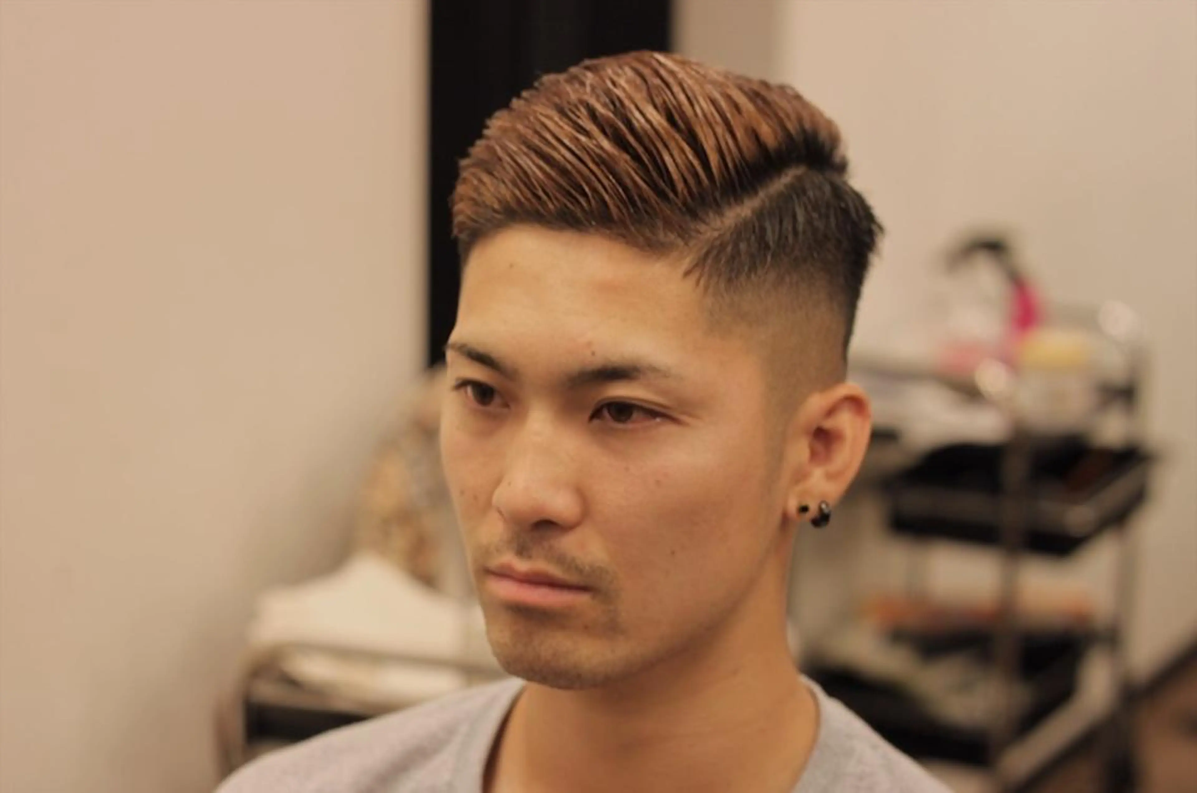 ショート メンズ フェードカット カット 前田賢生 ご新規様はNGのヘアスタイル