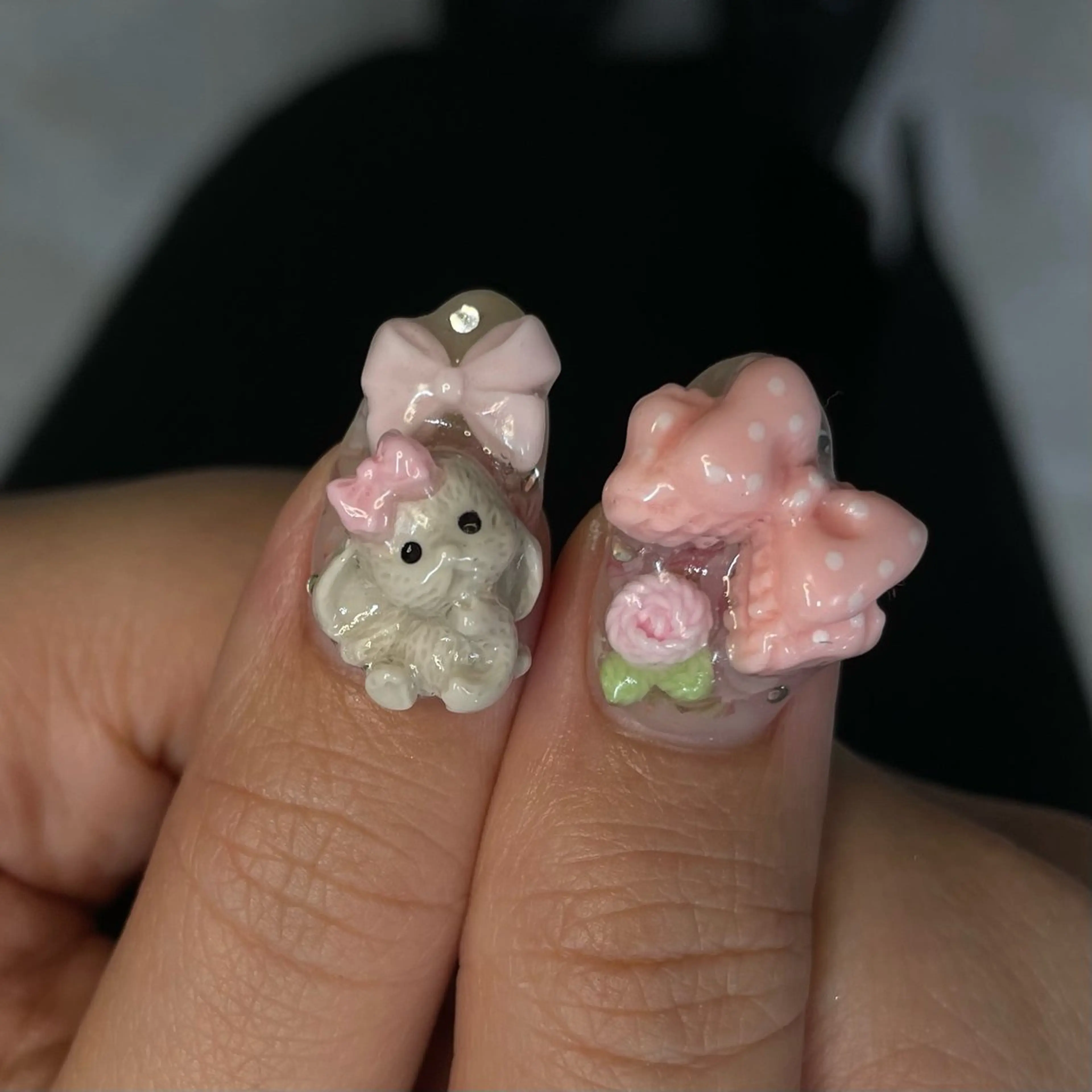 ネイル ハンドネイル ひめか🫁 推し概念・個性派のネイルデザイン