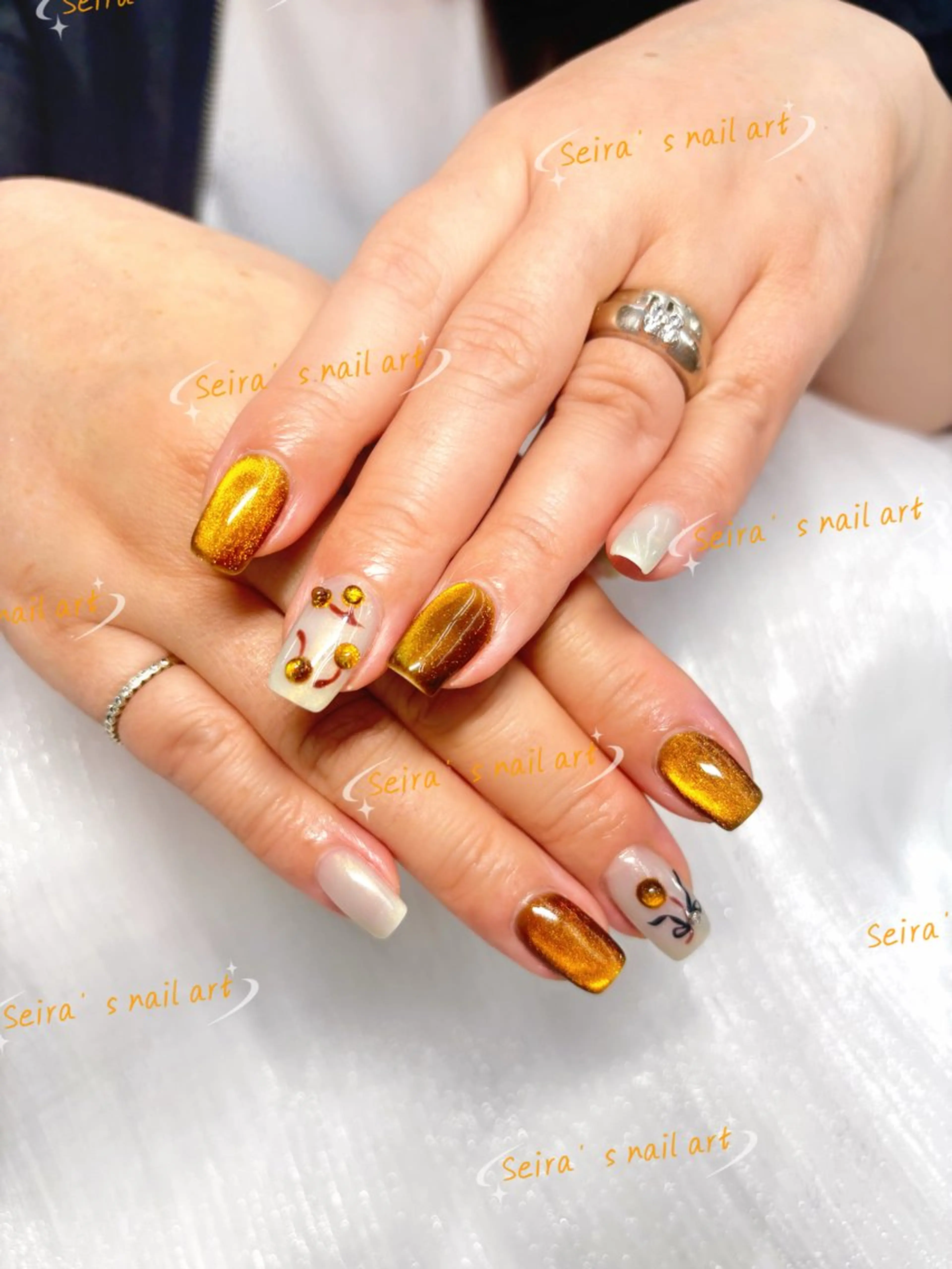 ネイル 閨匠ビューティサロン 銀座店🐻Seiraのネイルデザイン