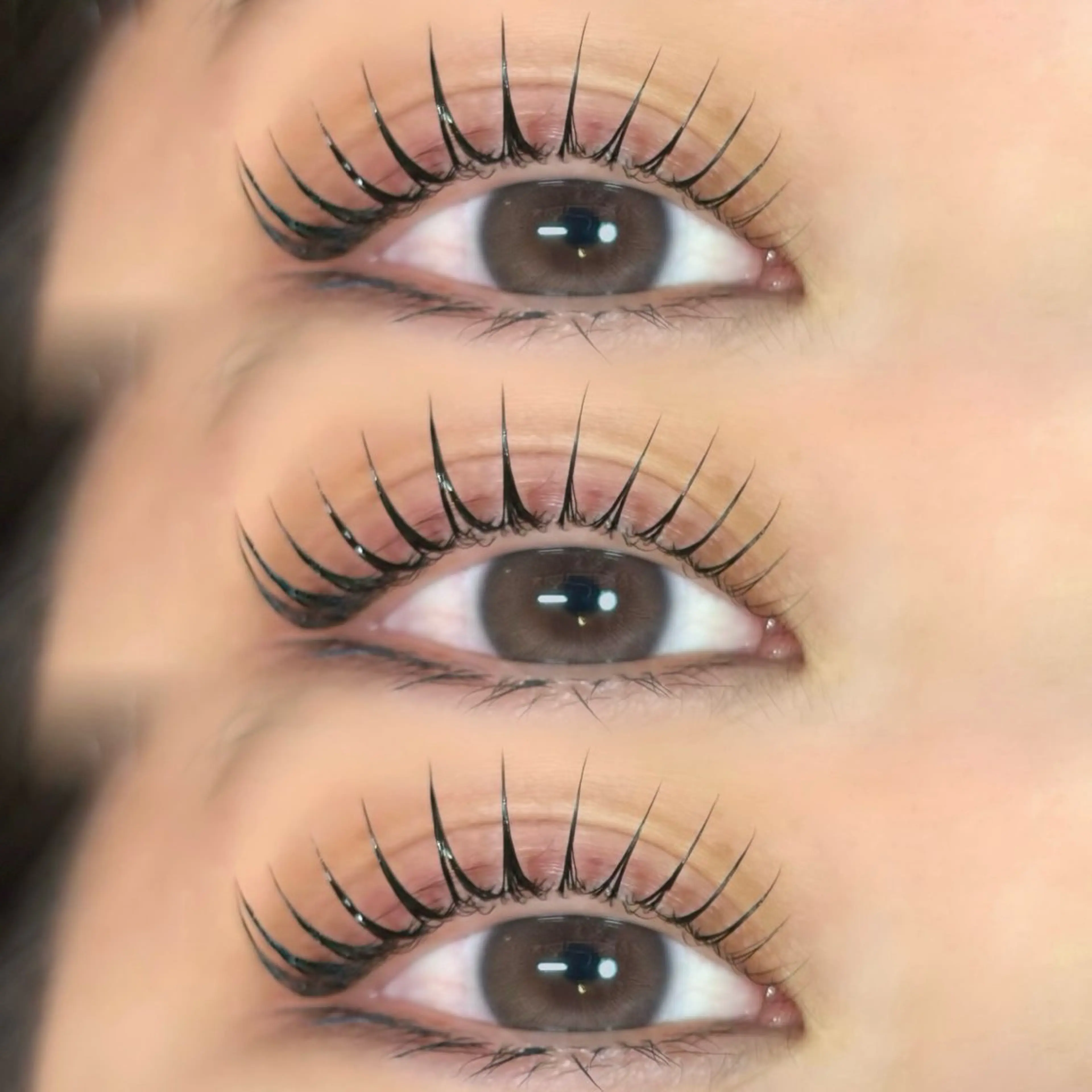 【4月平日限定🉐】パリジェンヌラッシュリフトorまつげカール🍒コーティング美容液仕上げ🧡✨の写真