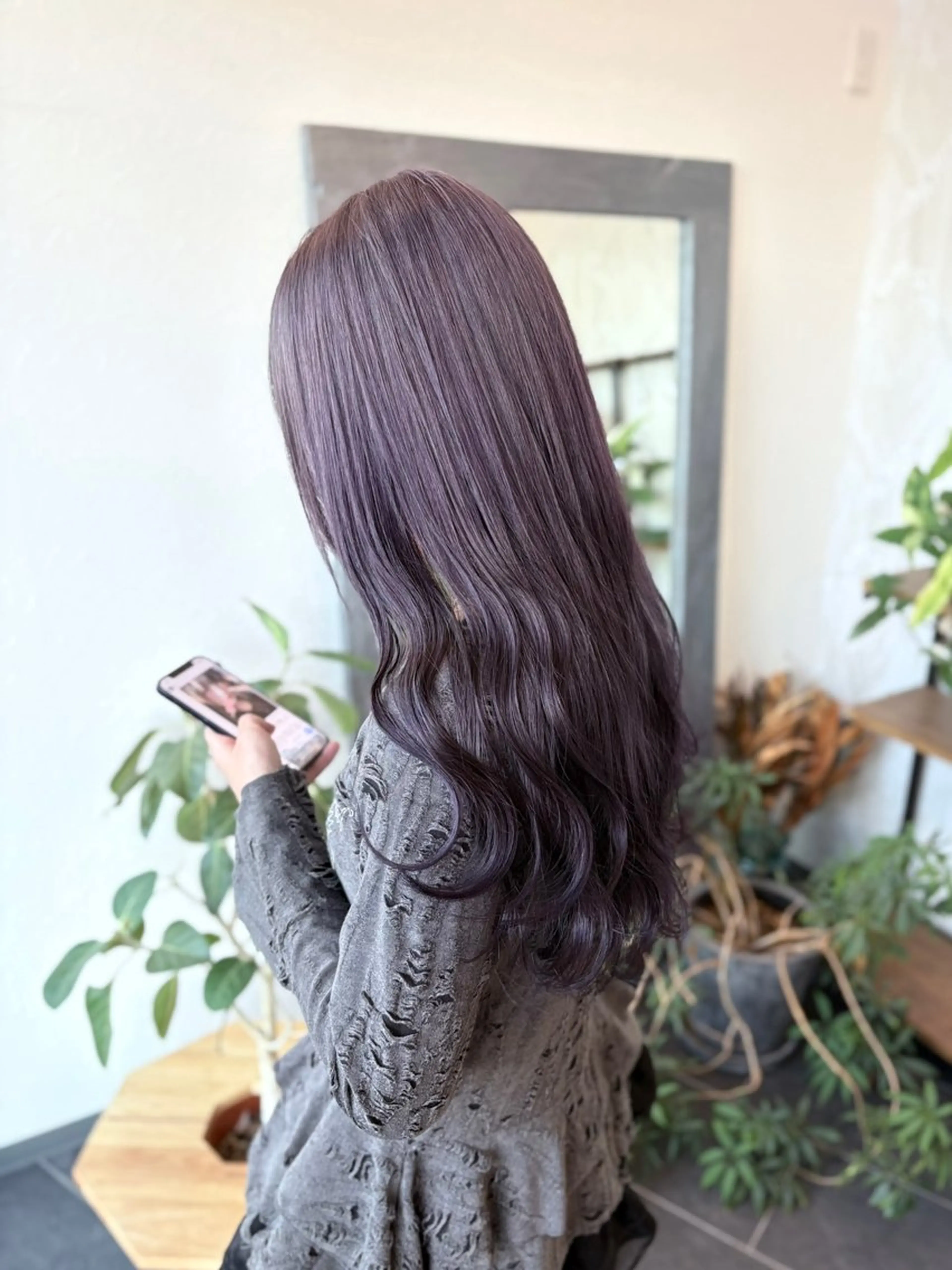 ロング カラー ヘアカラー トリートメント カットモデル✂️ ゆうかのヘアスタイル