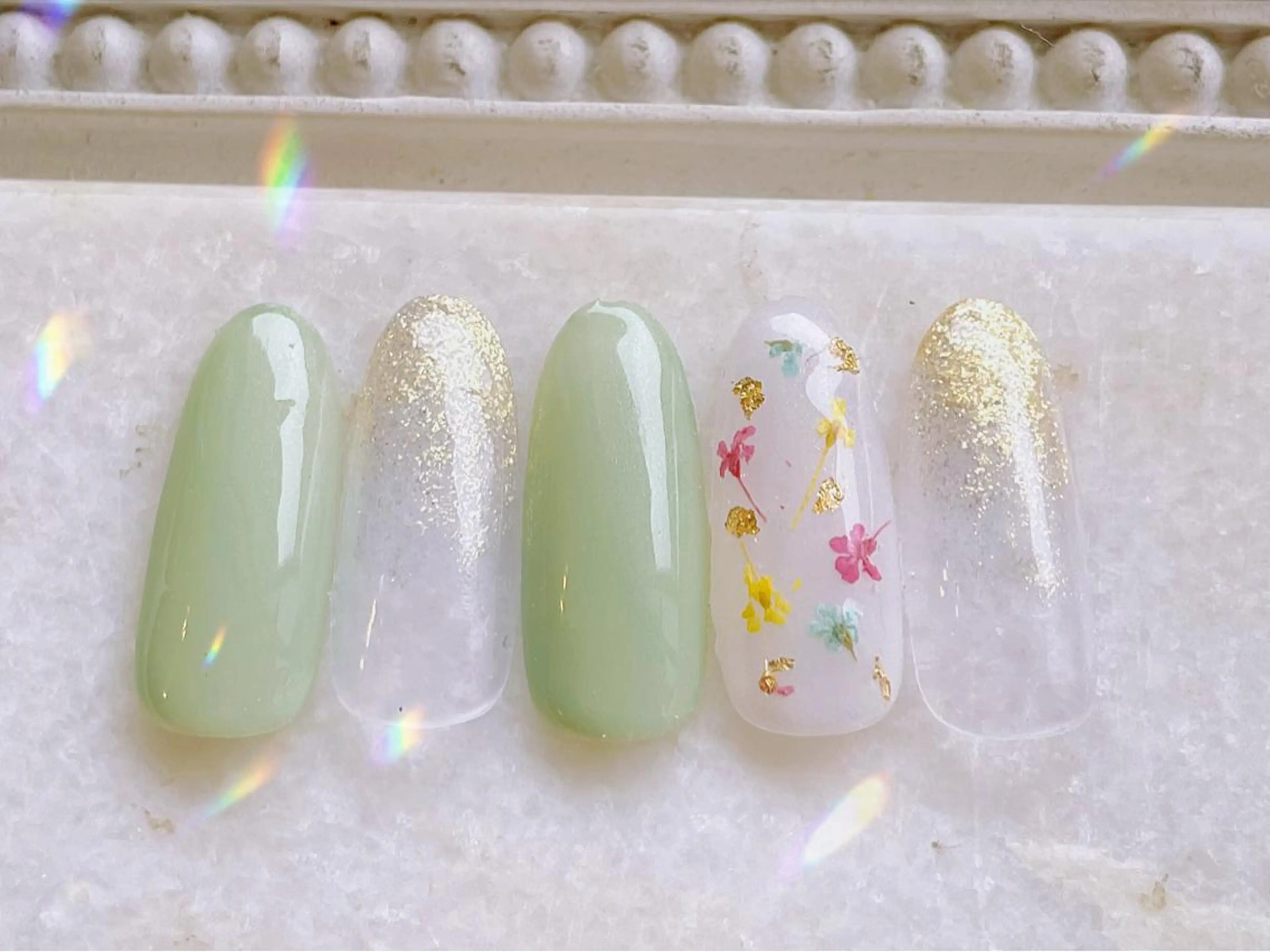 ネイル ジェルネイル パラジェル シンプルネイル ハンドネイル Satomi  のネイルデザイン