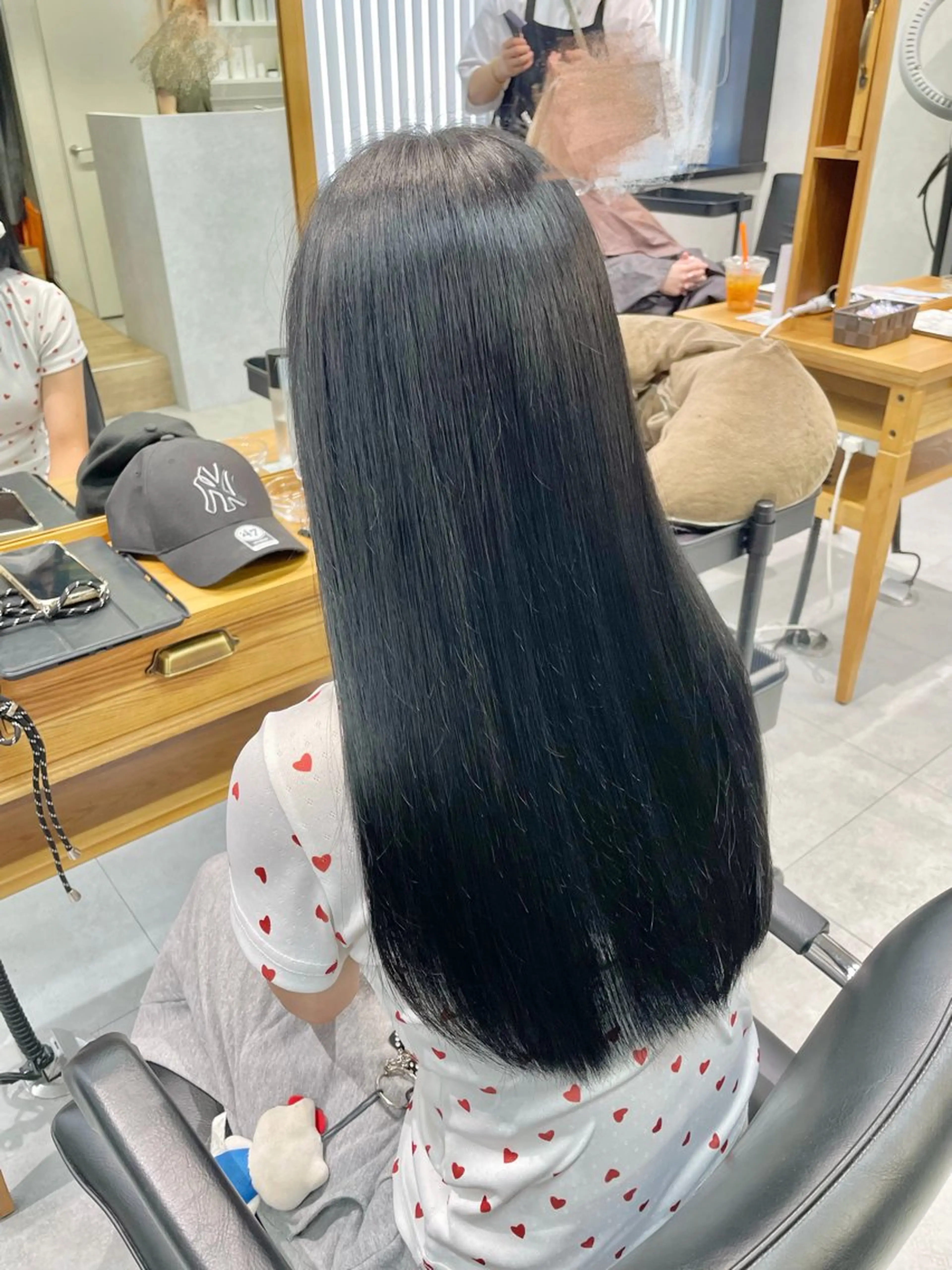 ロング カラー トリートメント カット ヘアカラー トリートメント ✨横須賀髪質改善✨️ 加藤 百音のヘアスタイル