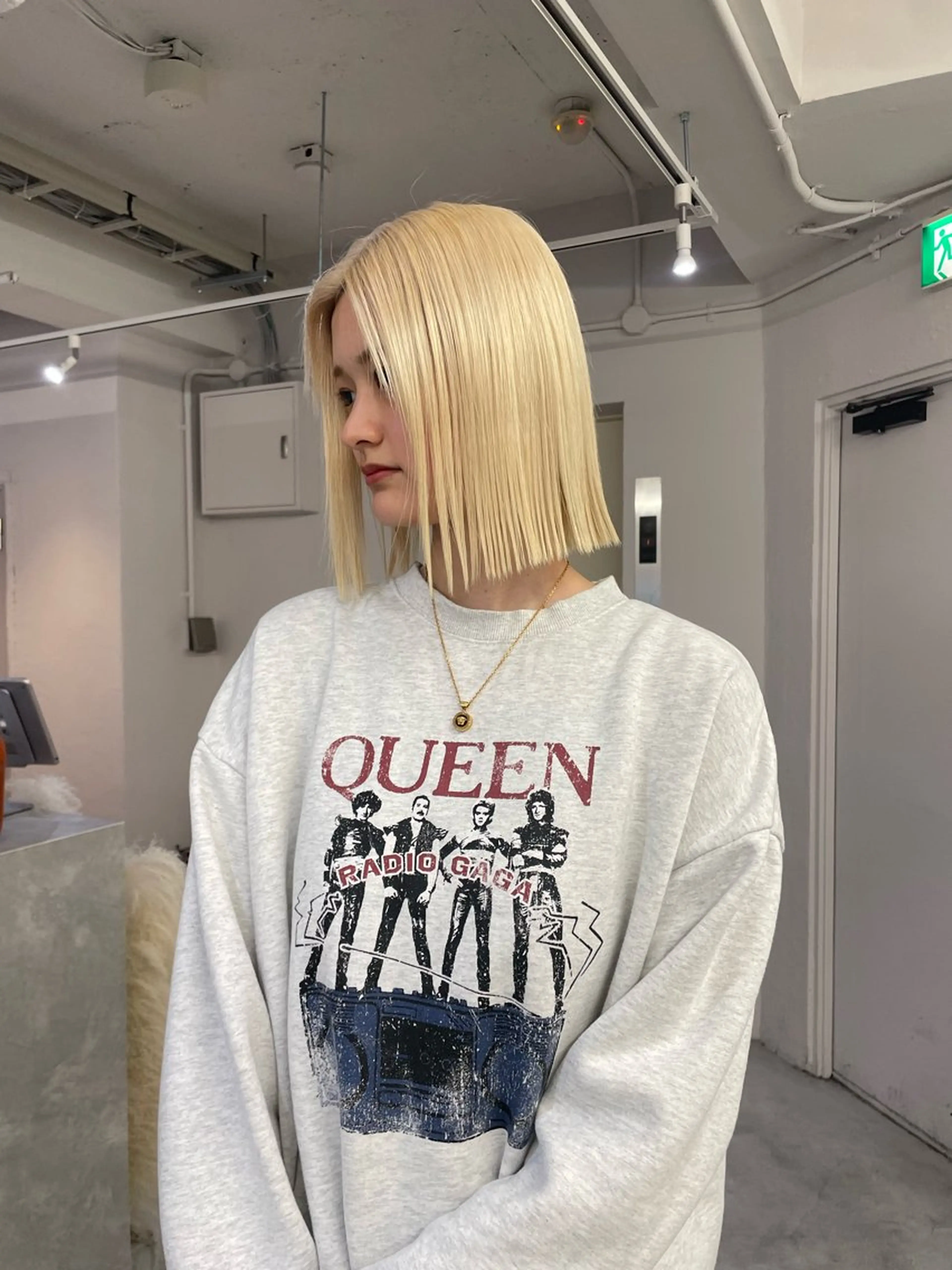 ミディアム ヘアカラー ブリーチ/ゆうと /ハイトーンのヘアスタイル