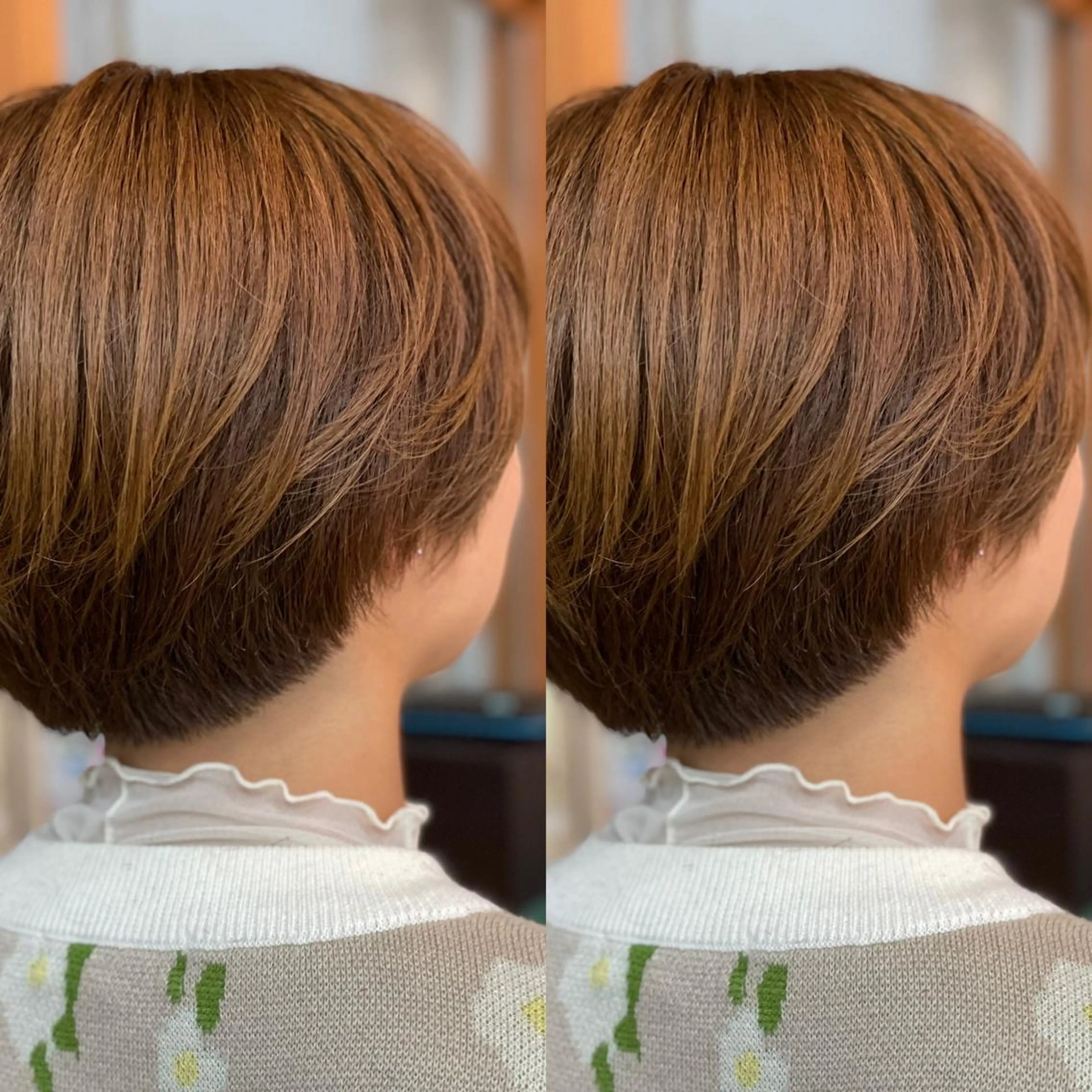 ショート Snaly カラー特化ページのヘアスタイル