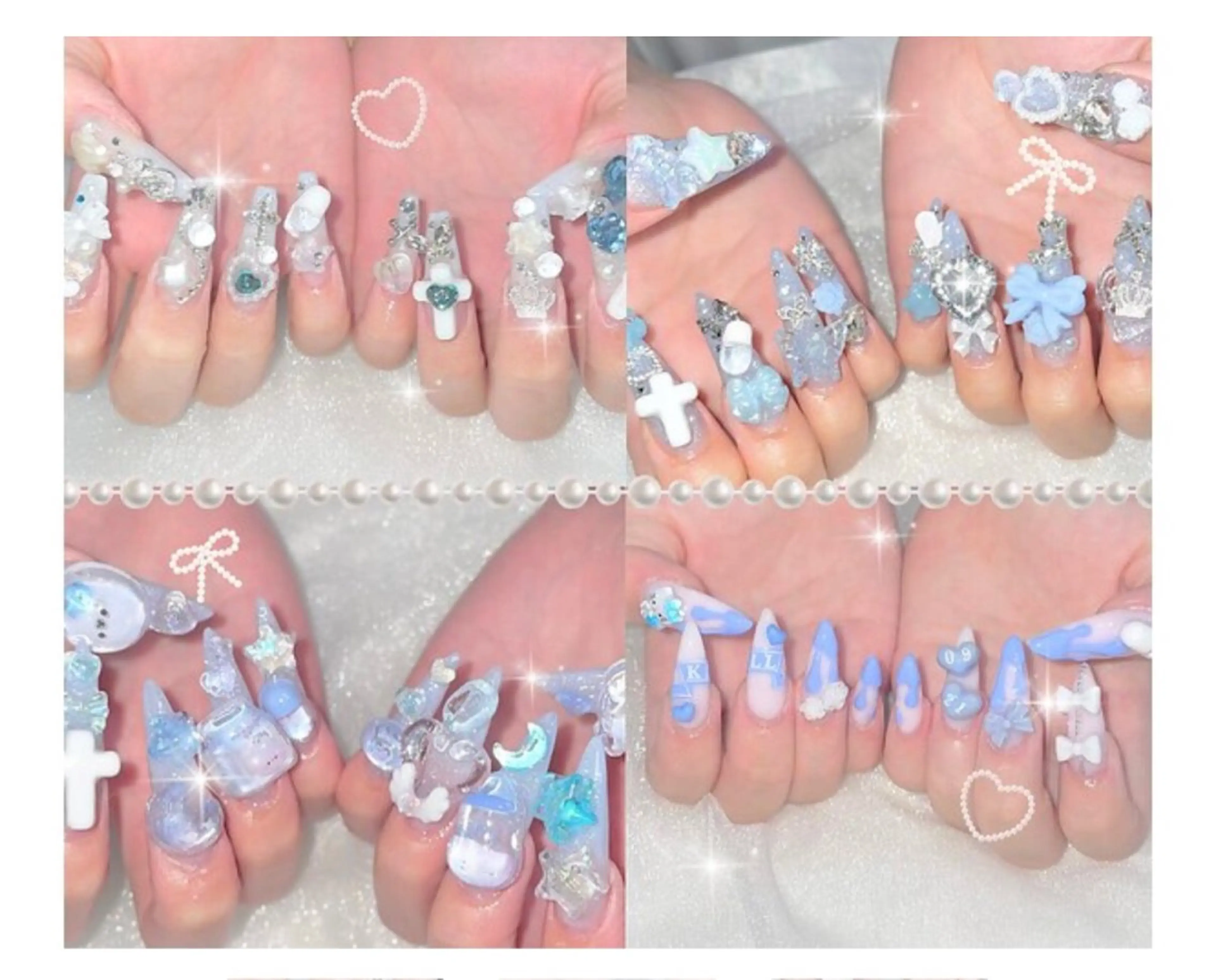 オフあり◯アプレチップ長さ出し＋持ち込みアート10本つけ放題コース(オフ込み)の写真