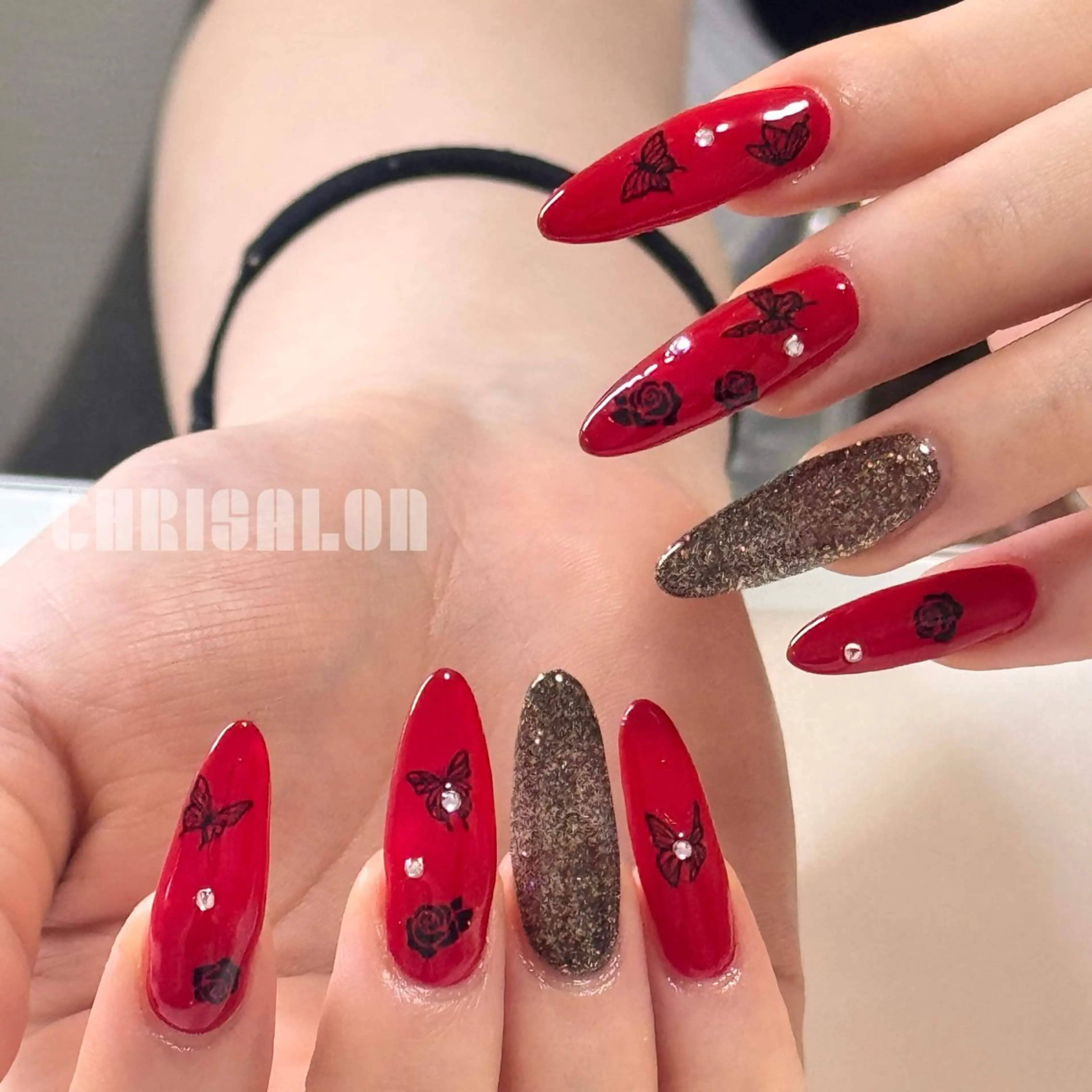 ネイル 冬ネイル U eのマツエク・マツパデザイン