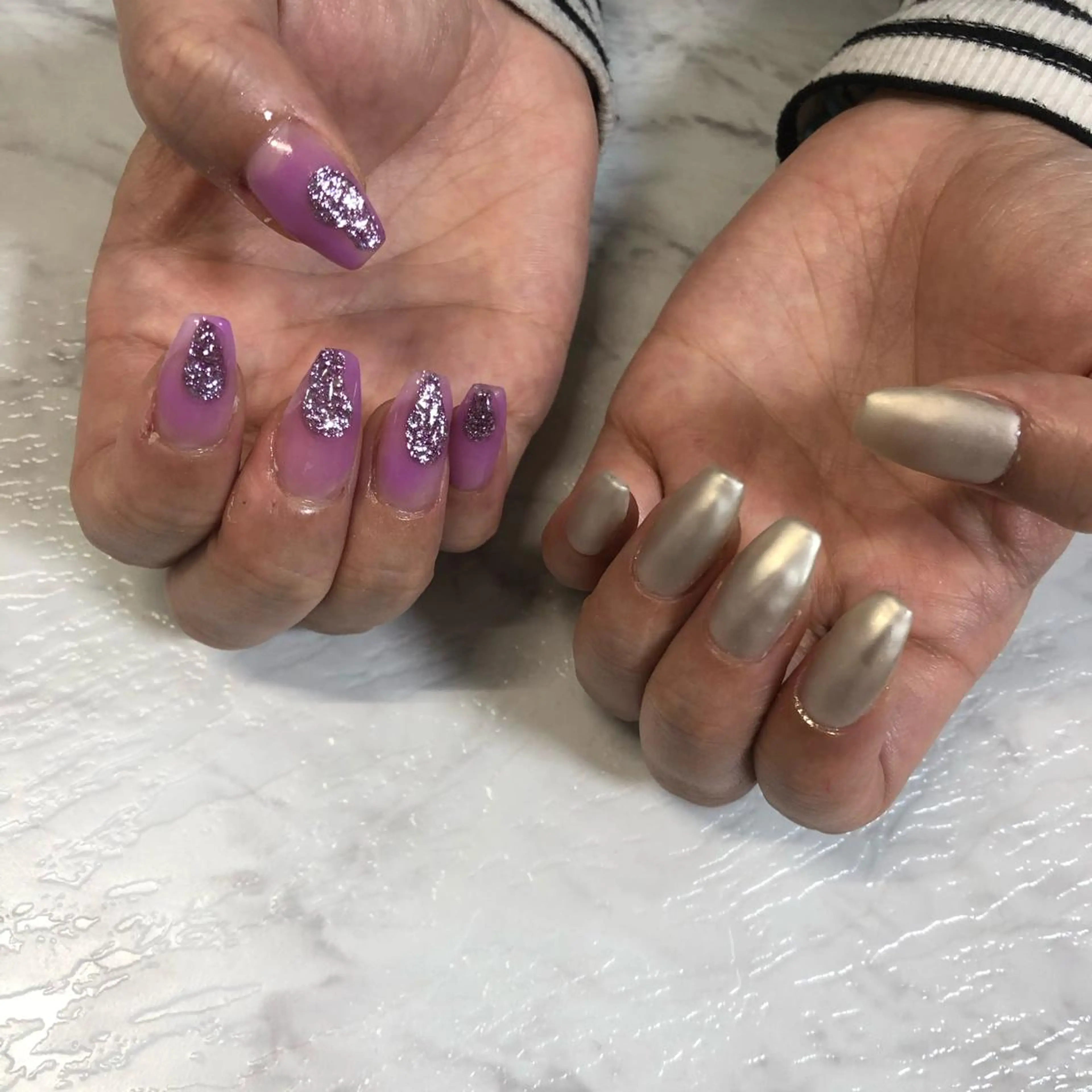 ネイル 西岡 杏のネイルデザイン