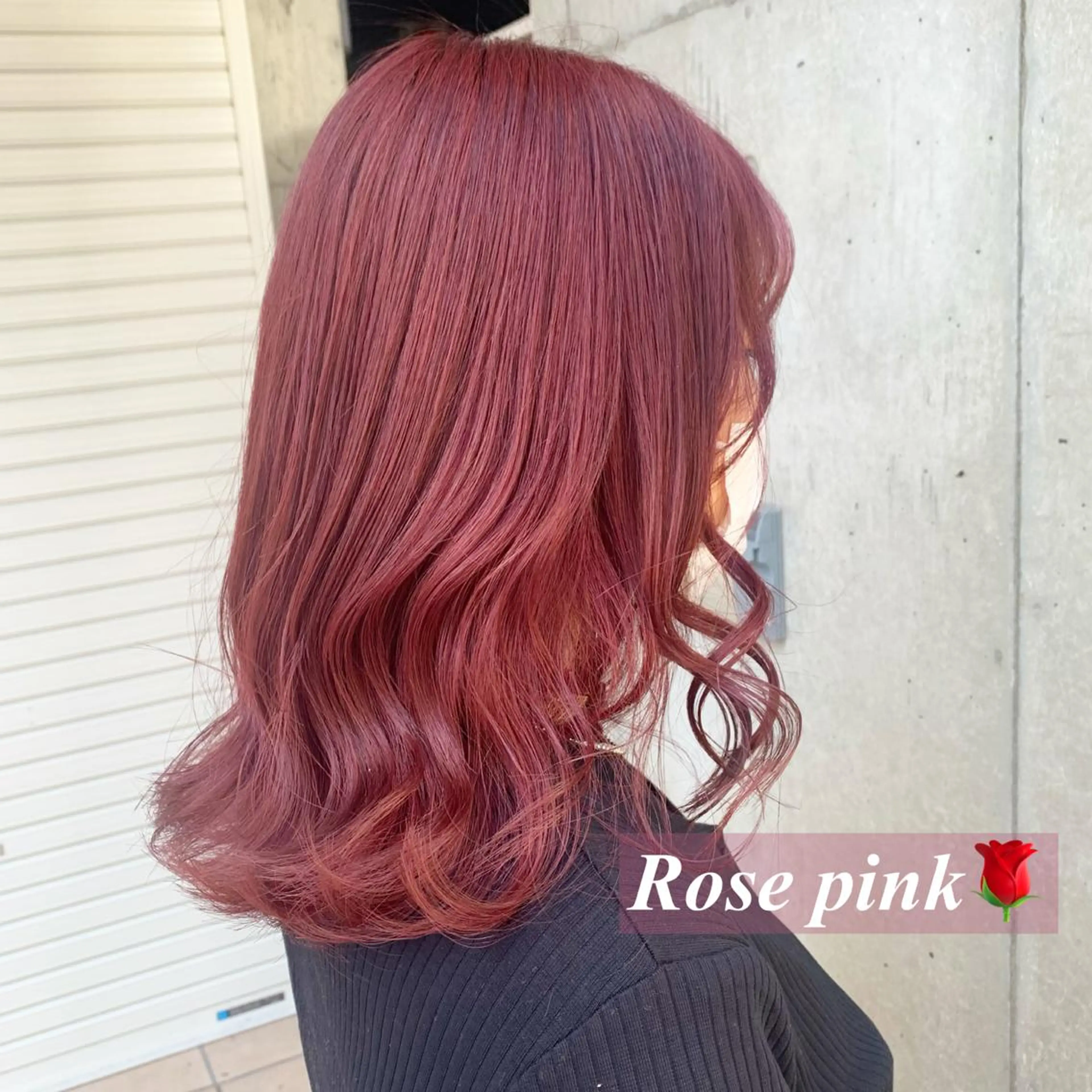 セミロング カラー ヘアアレンジ レイヤー×グレージュ /ピンク🩷mioのヘアスタイル