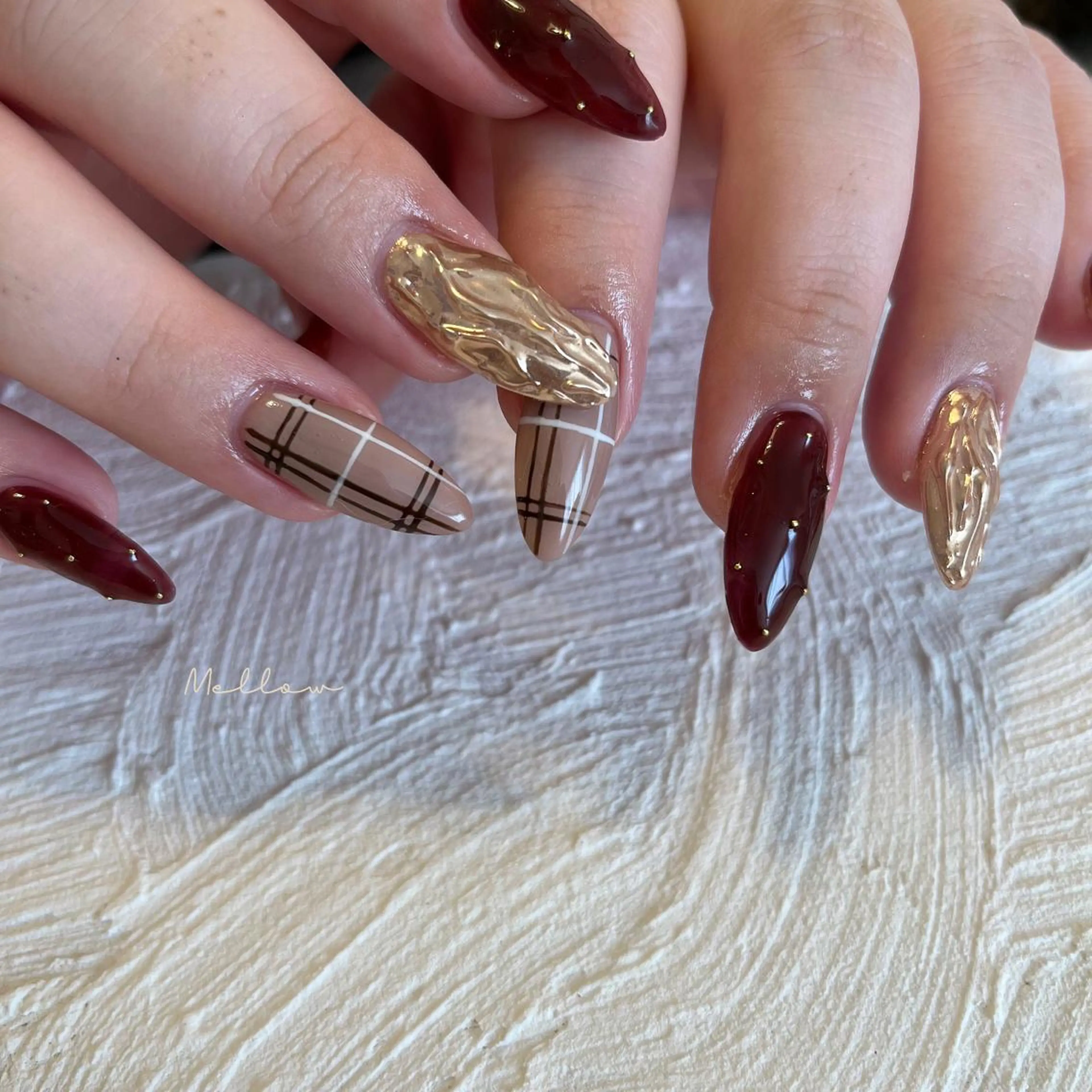 ネイル ハンドネイル mayu 𓃠のネイルデザイン