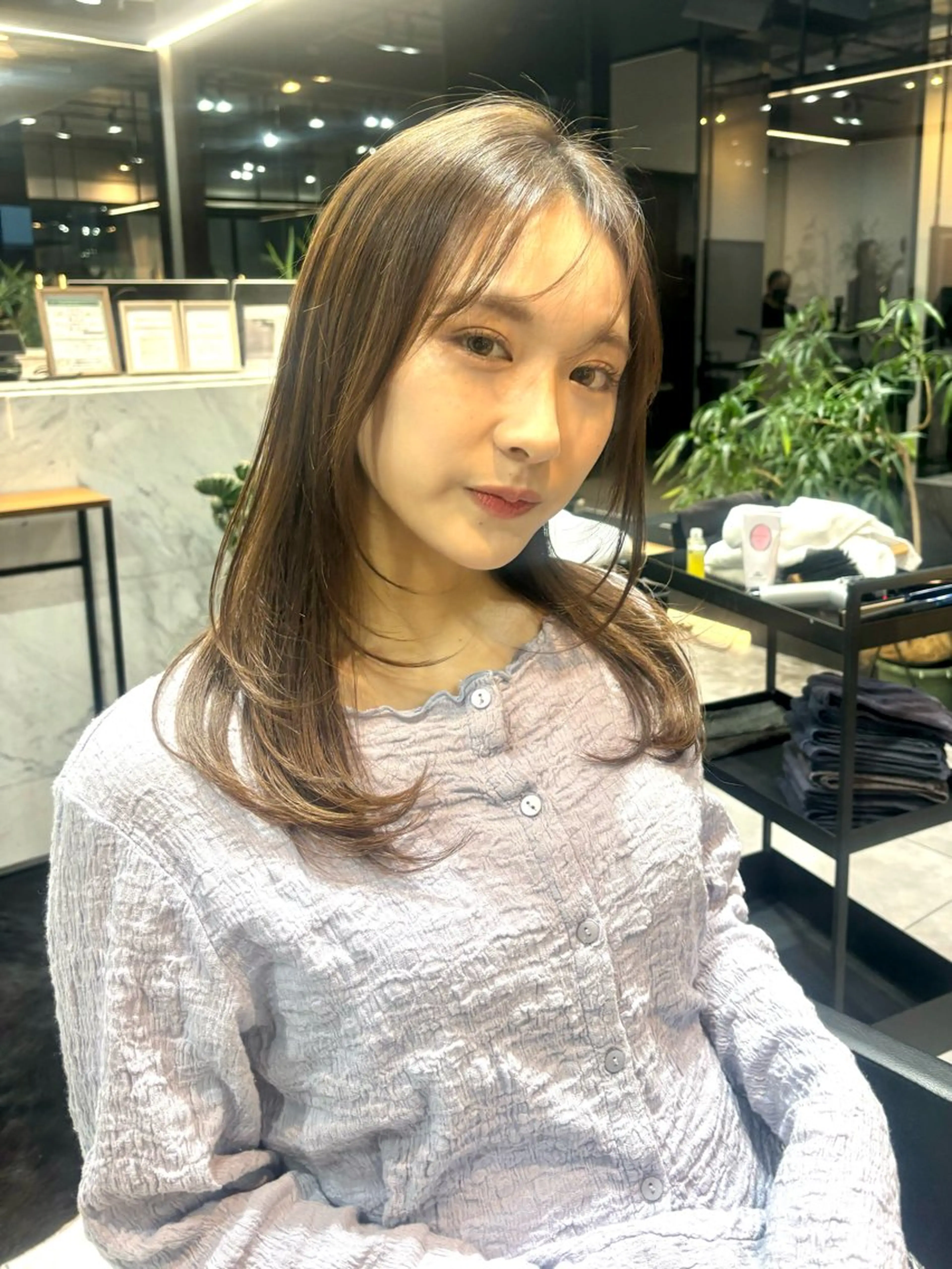 ロング 小田 桜のヘアスタイル