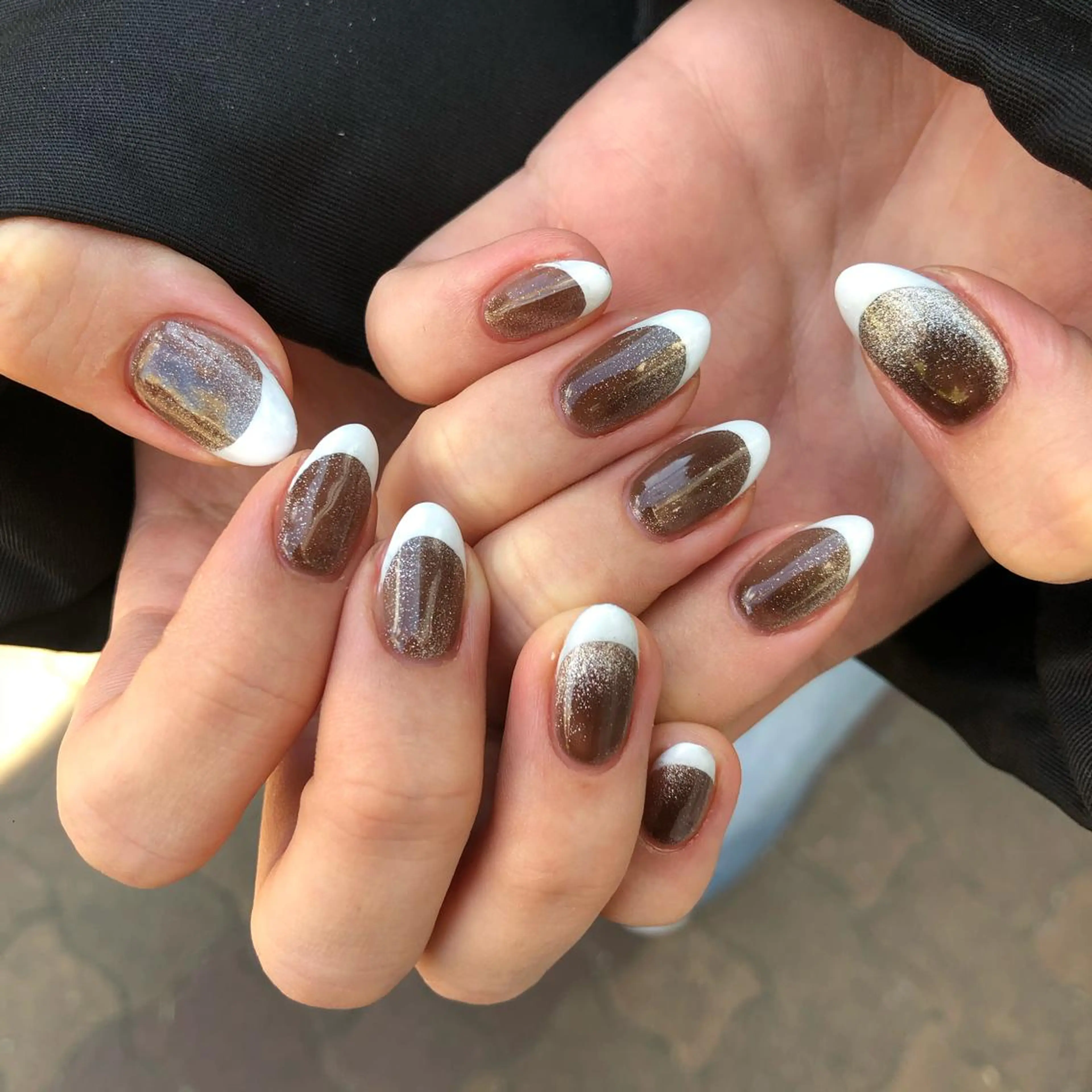 ロング カラー ヘアアレンジ キッズ ネイル マツエク・マツパ 福田 加奈のネイルデザイン