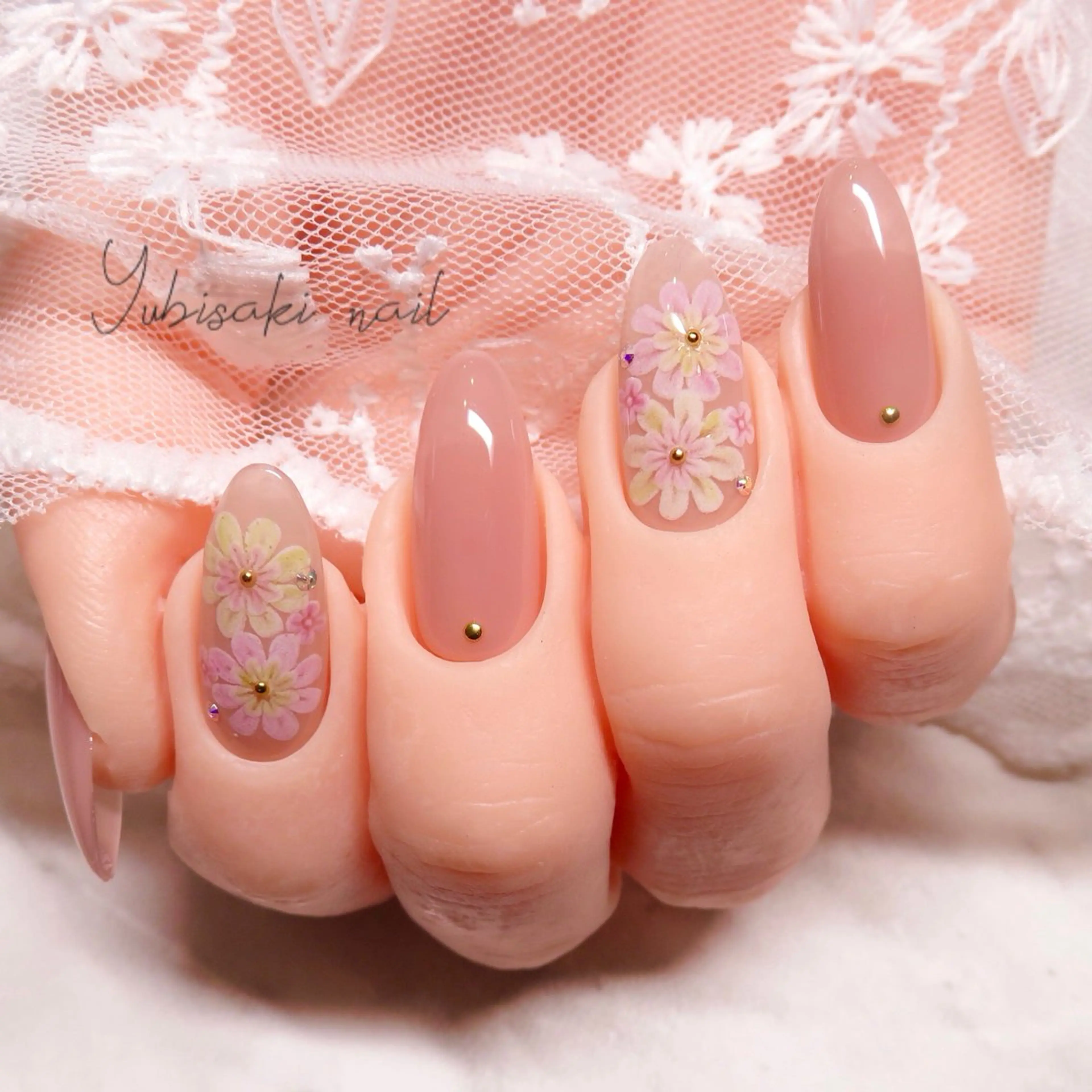 ネイル ﾈｲﾙ/ﾊﾝﾄﾞｹｱ ゆび咲(ﾕﾋﾞｻｷ)のネイルデザイン