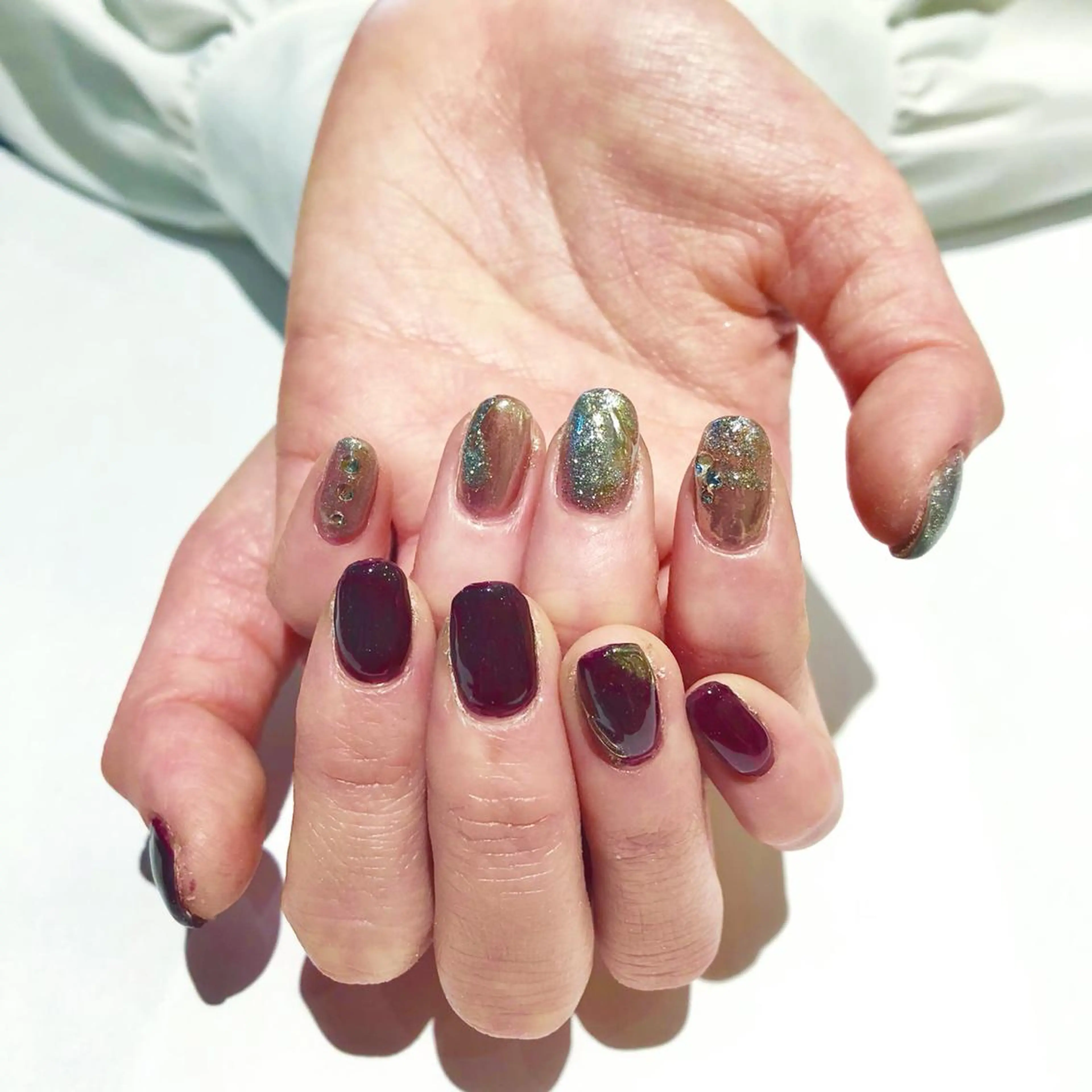 ネイル 大阪福島韓国束感まつ げ Sayaka🤍のマツエク・マツパデザイン