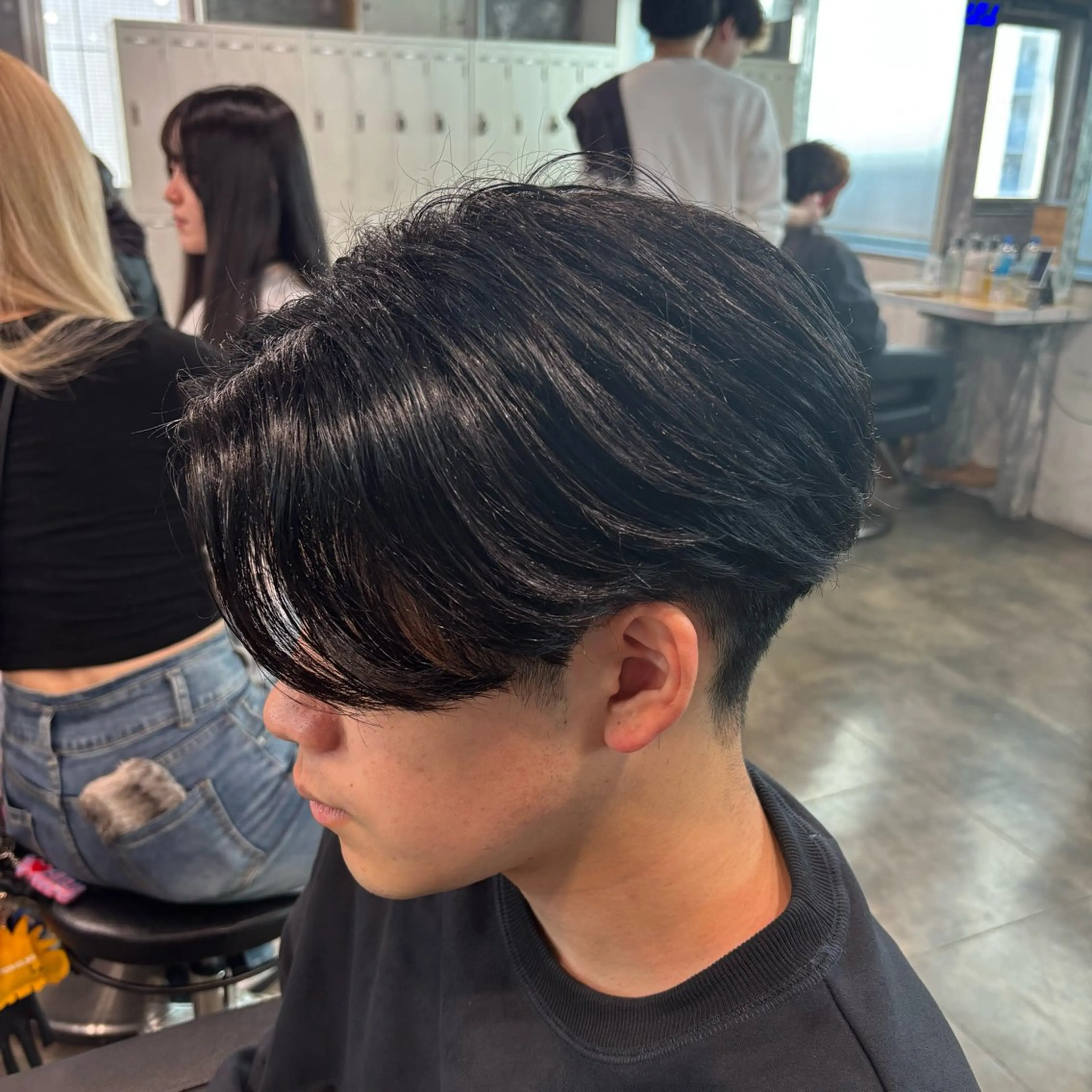 メンズ カット パーマ 🪽直毛男子の救世主 🪽フェザーパーマのヘアスタイル
