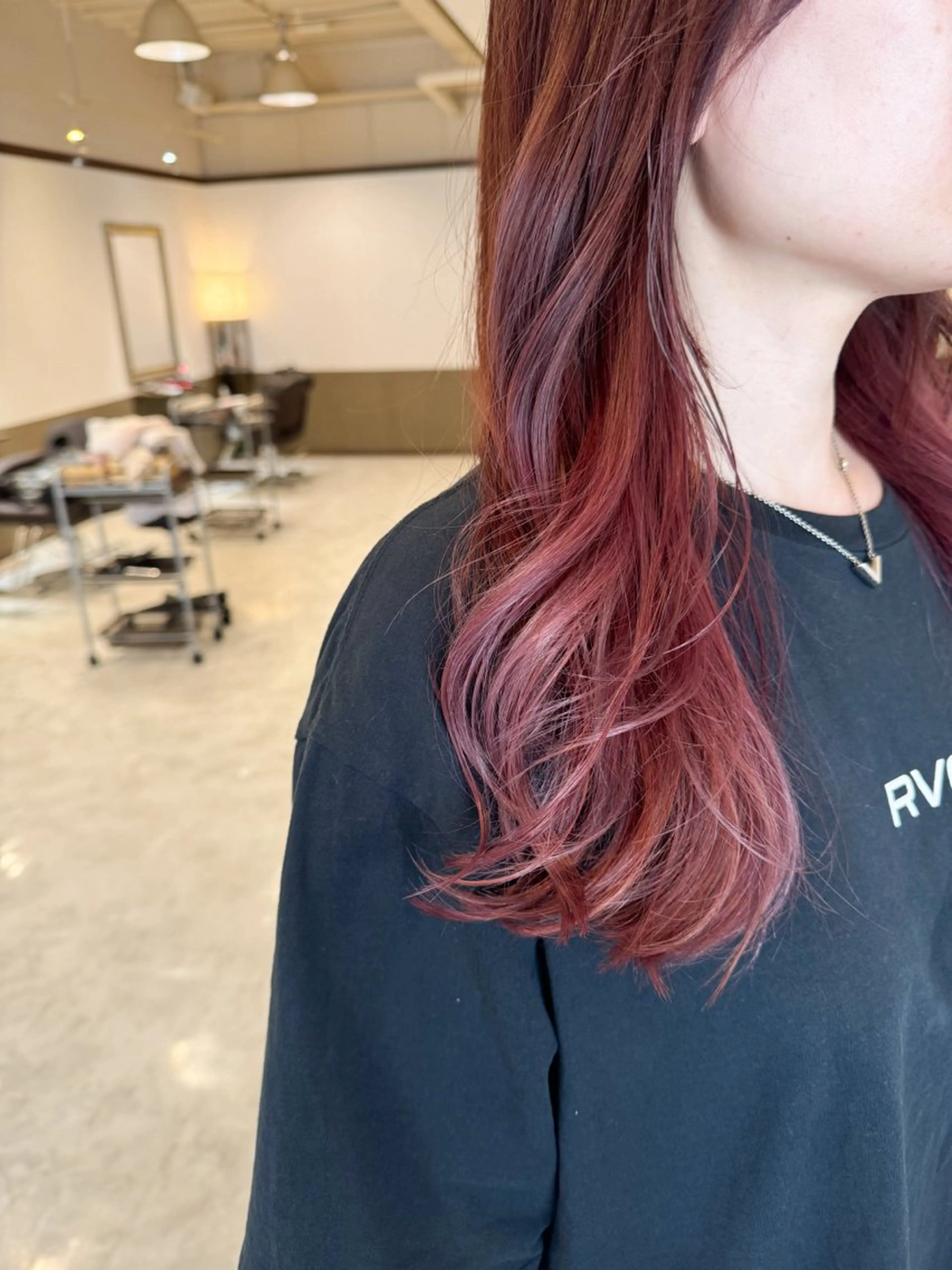 ロング カラー 坂井田 浩樹のヘアスタイル