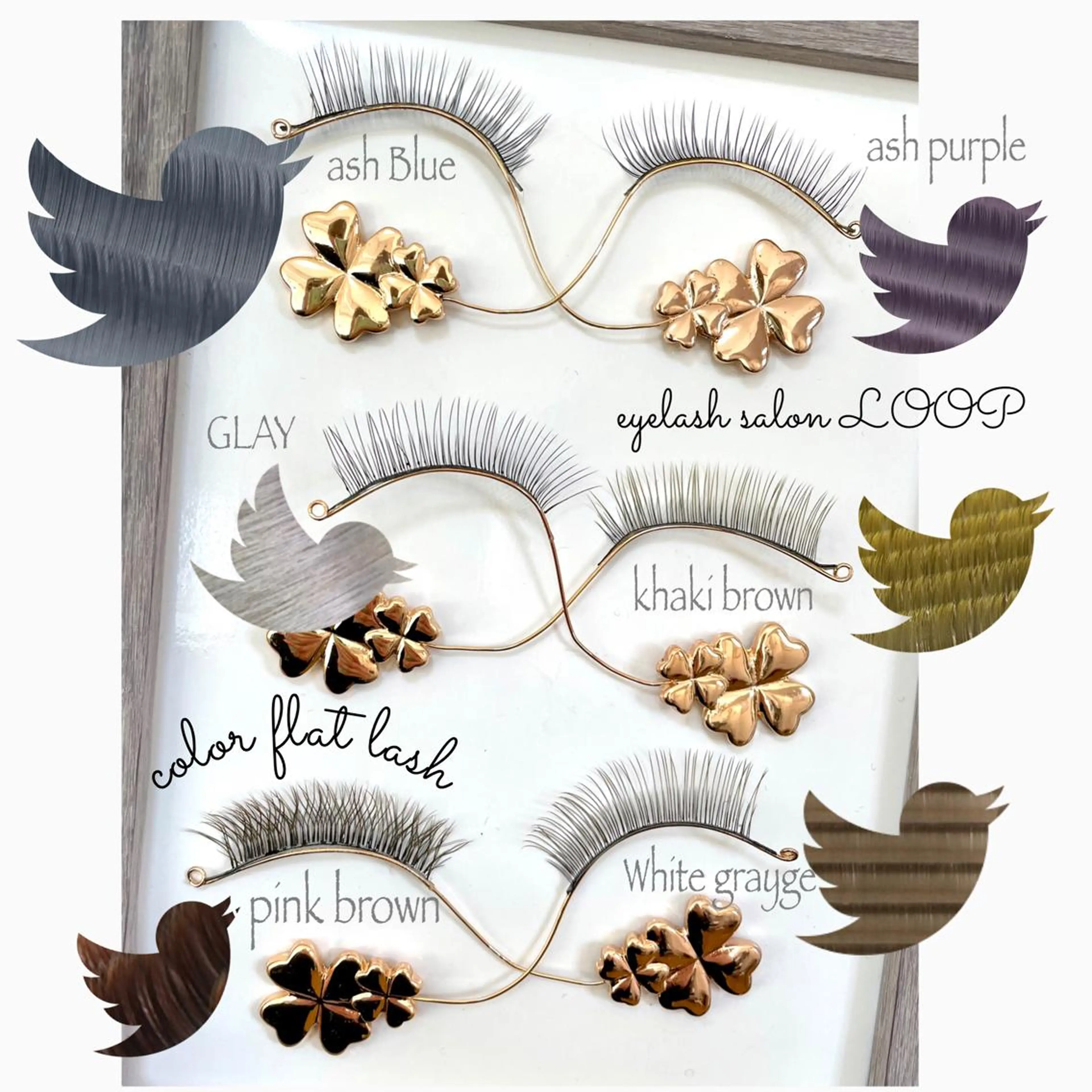 カラー メンズ マツエク・マツパ バインドロック アップワードラッシュ eyelash salonLoopꨄのマツエク・マツパデザイン